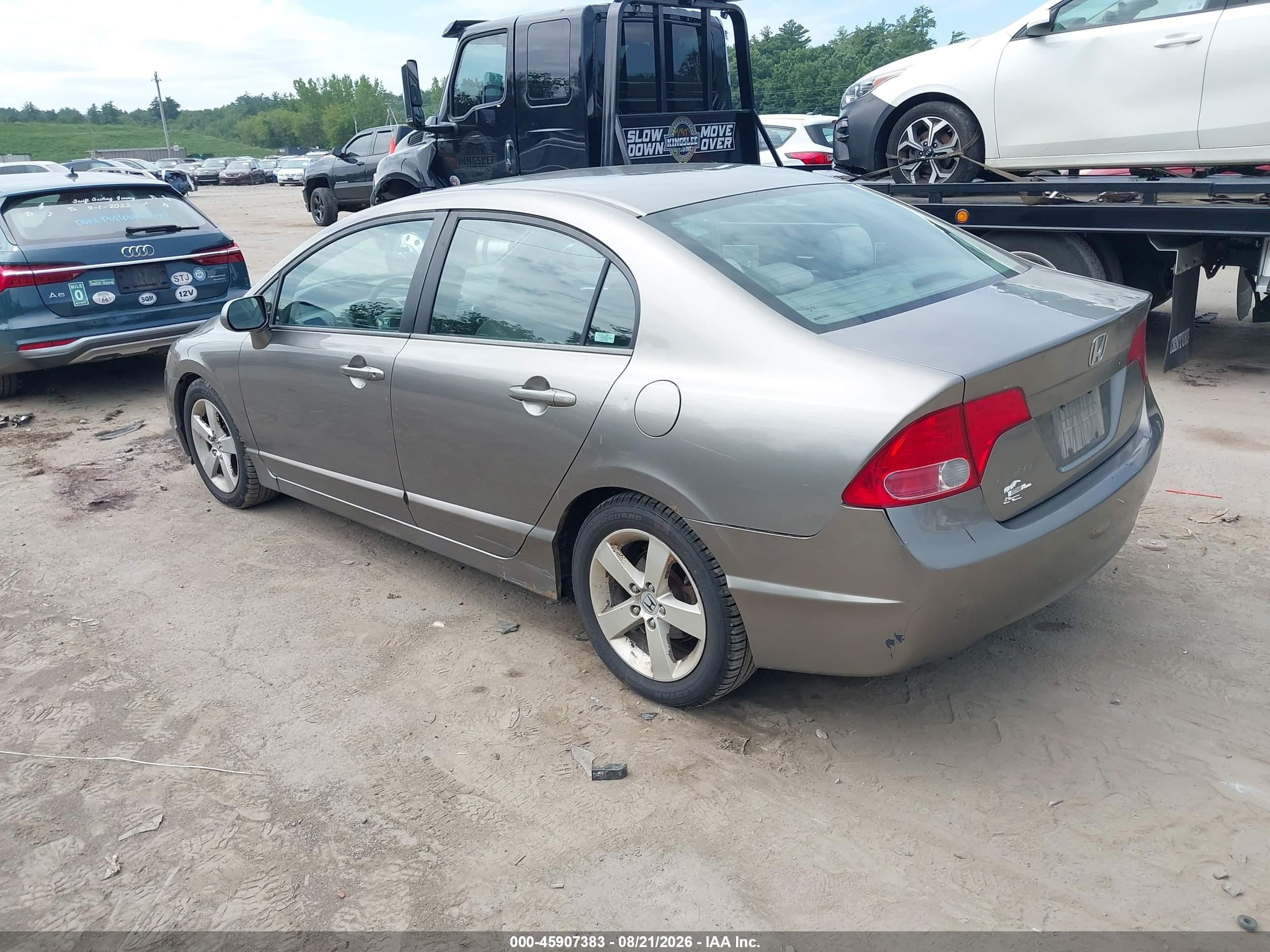 2006 Honda Civic Ex Серый vin: 1HGFA16816L076359