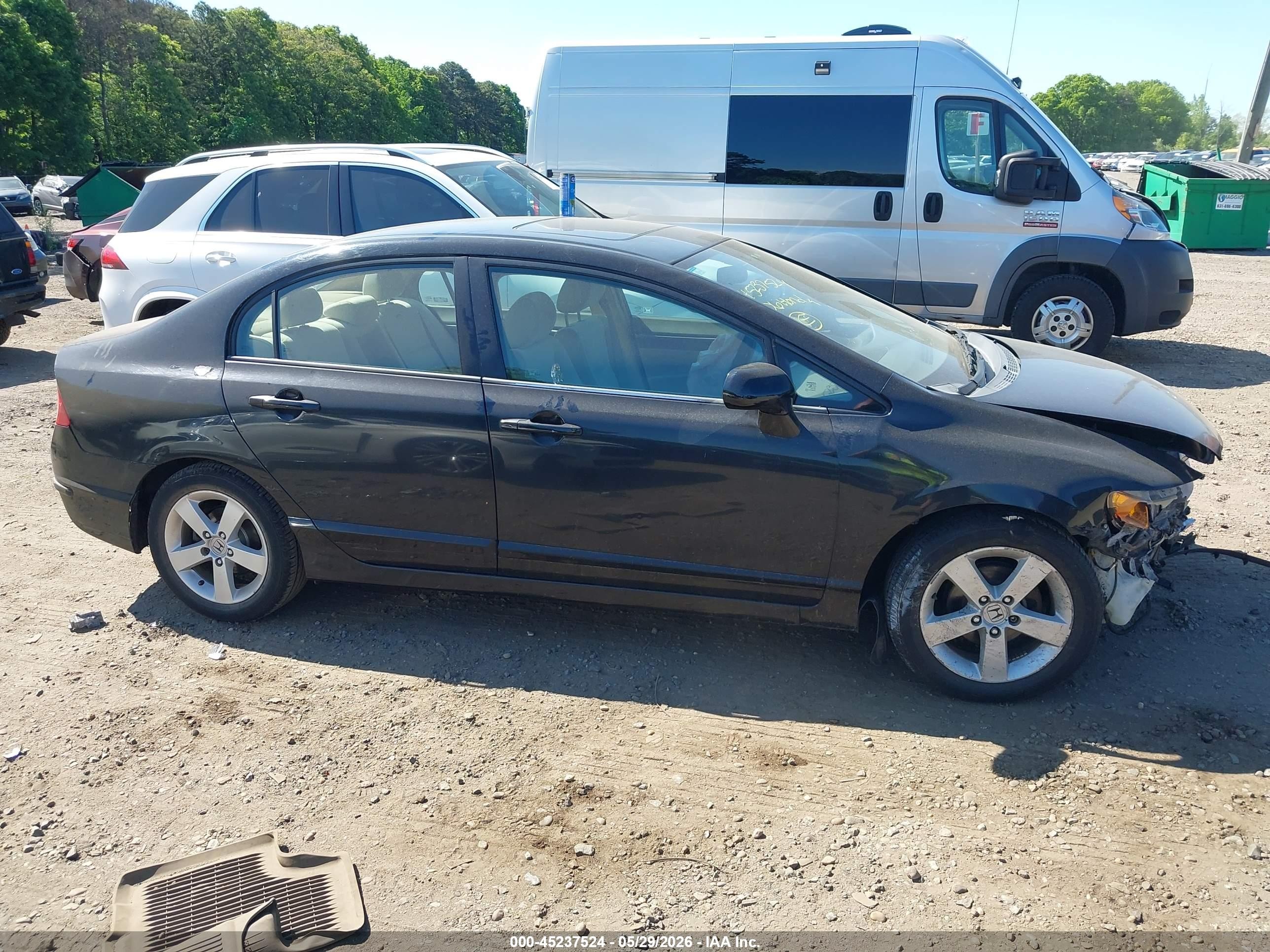 2006 Honda Civic Ex Black vin: 1HGFA16816L133711