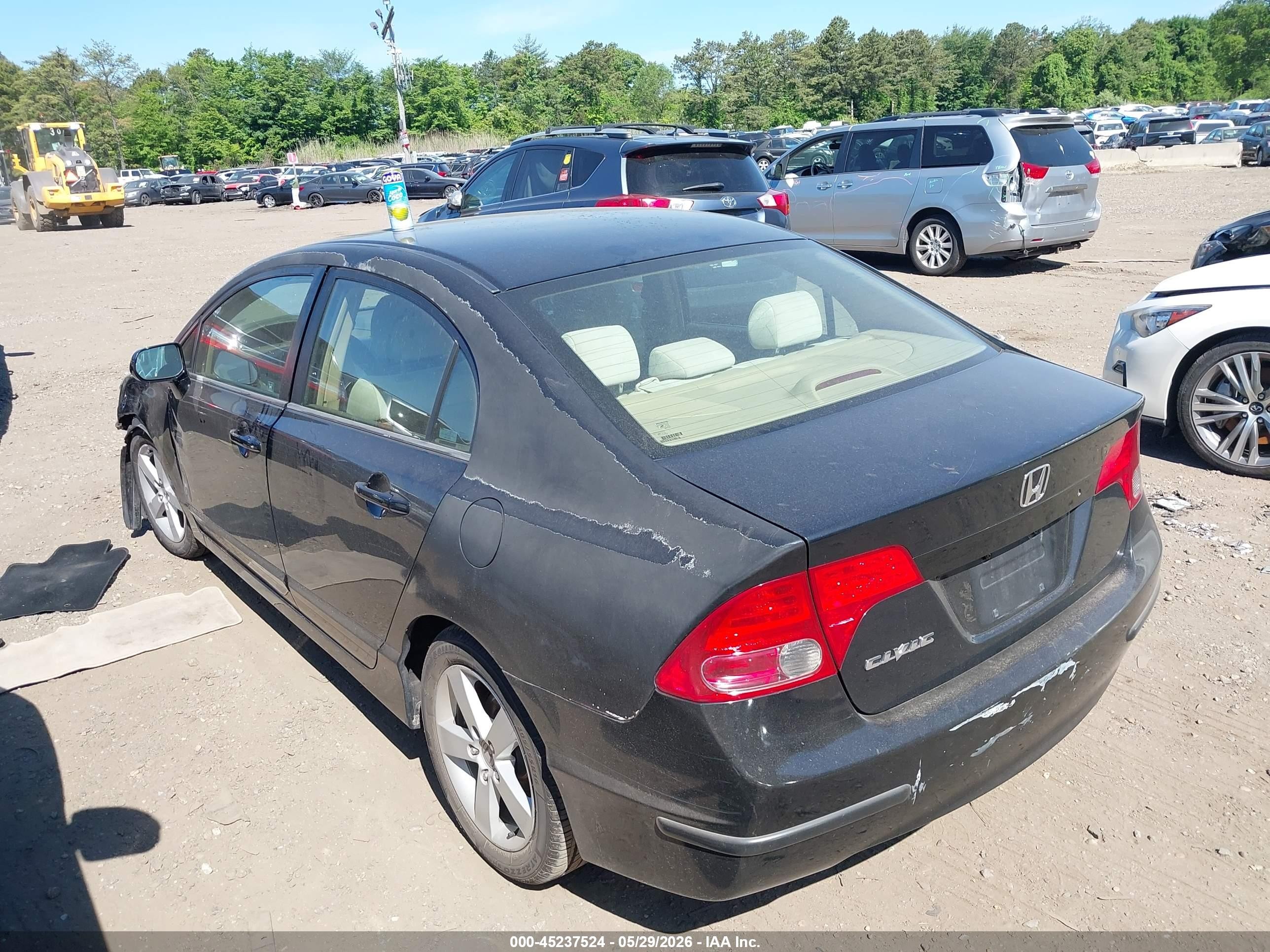 2006 Honda Civic Ex Black vin: 1HGFA16816L133711