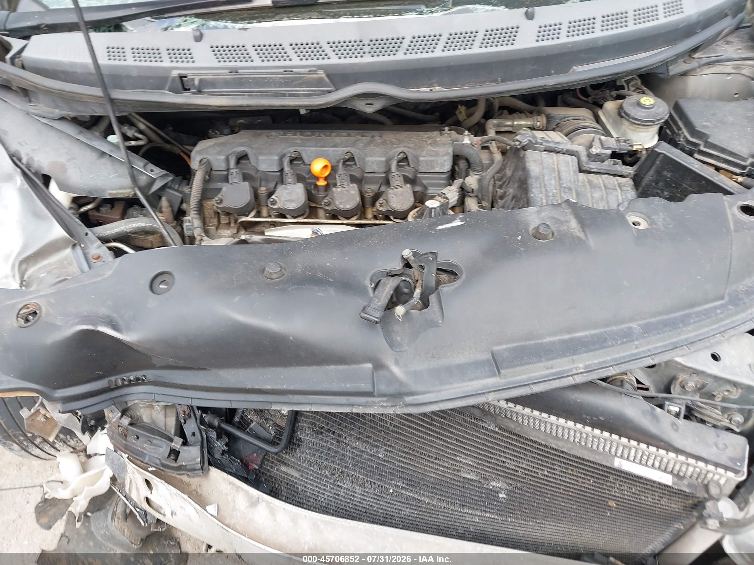 2007 Honda Civic Ex Gray vin: 1HGFA16817L000058