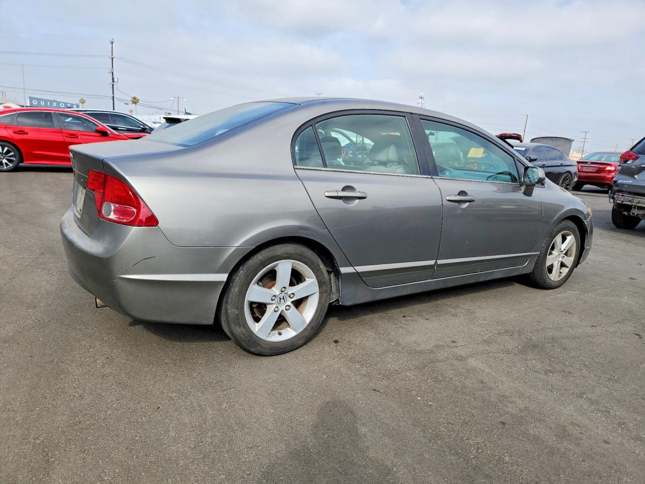 2007 Honda Civic Ex Gray vin: 1HGFA16817L007544