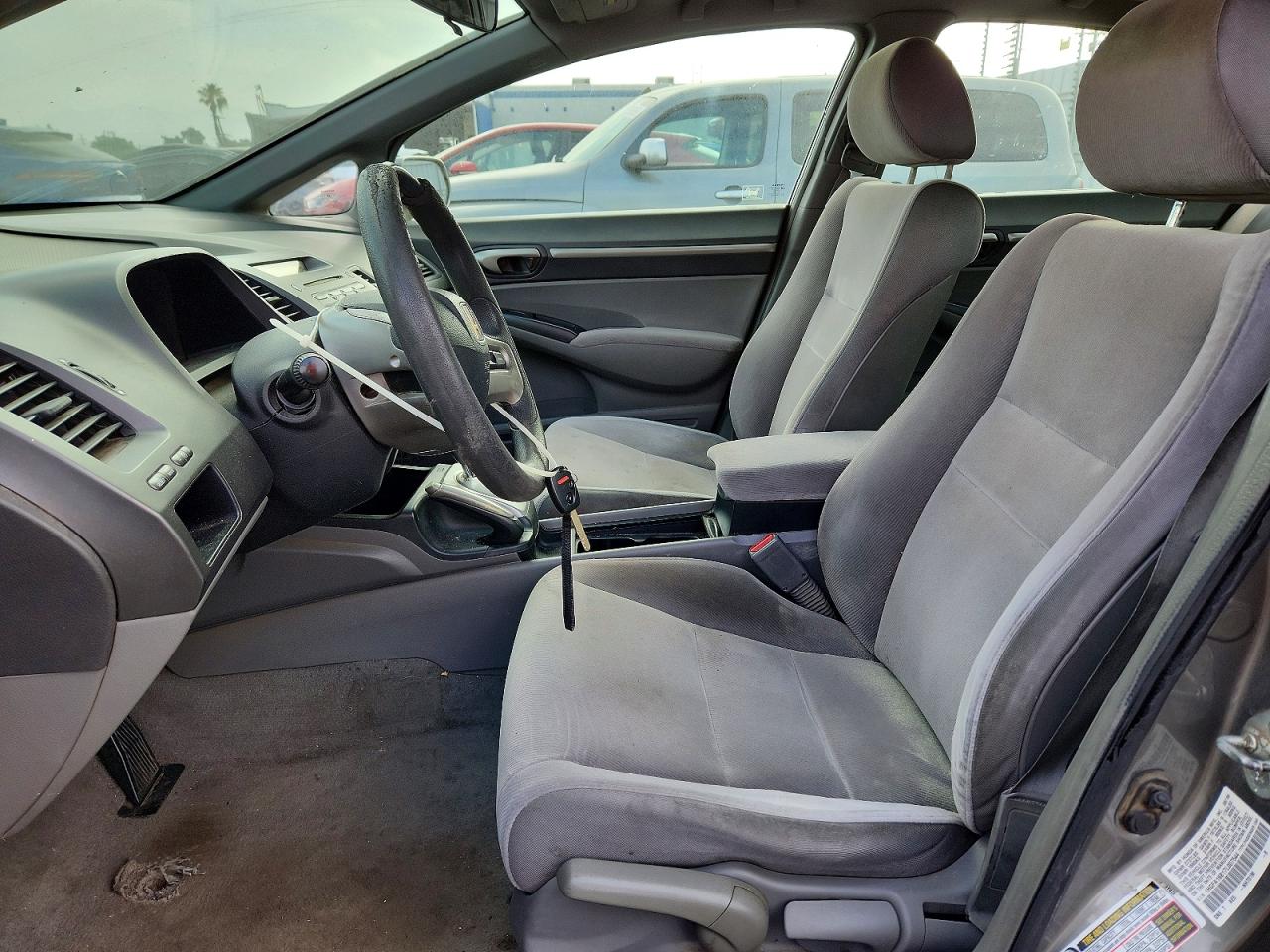 2007 Honda Civic Ex Gray vin: 1HGFA16817L007544