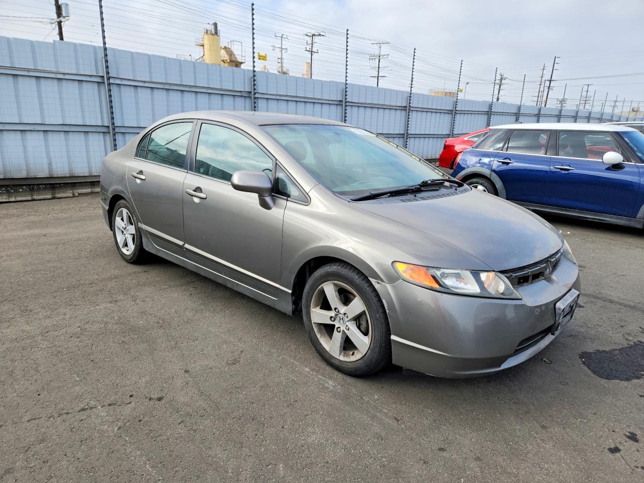 2007 Honda Civic Ex Gray vin: 1HGFA16817L007544