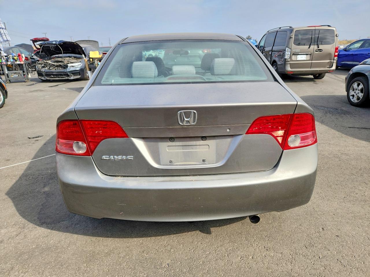2007 Honda Civic Ex Gray vin: 1HGFA16817L007544