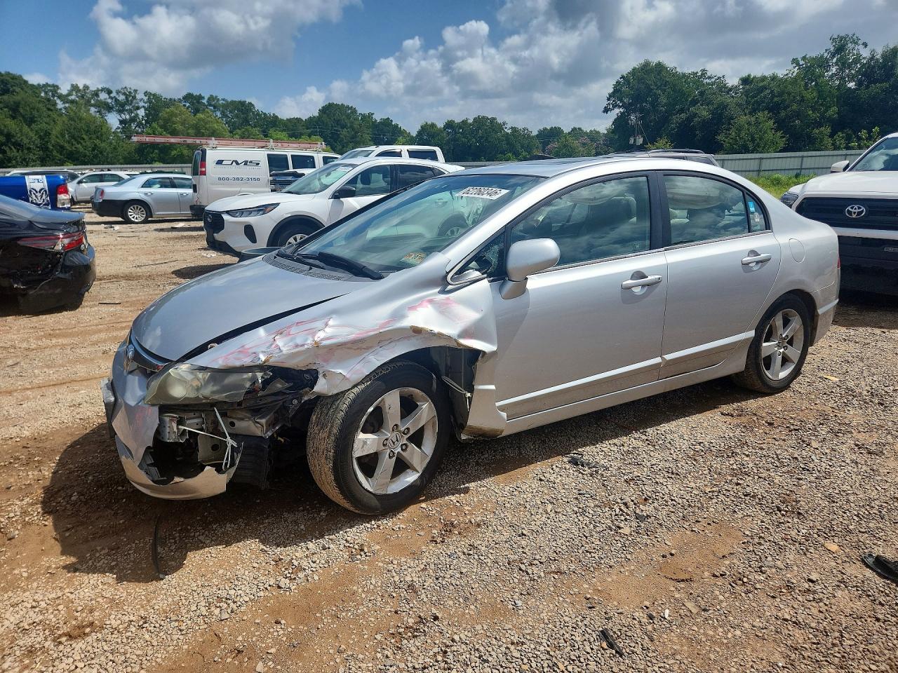2007 Honda Civic Ex Silver vin: 1HGFA16817L008239