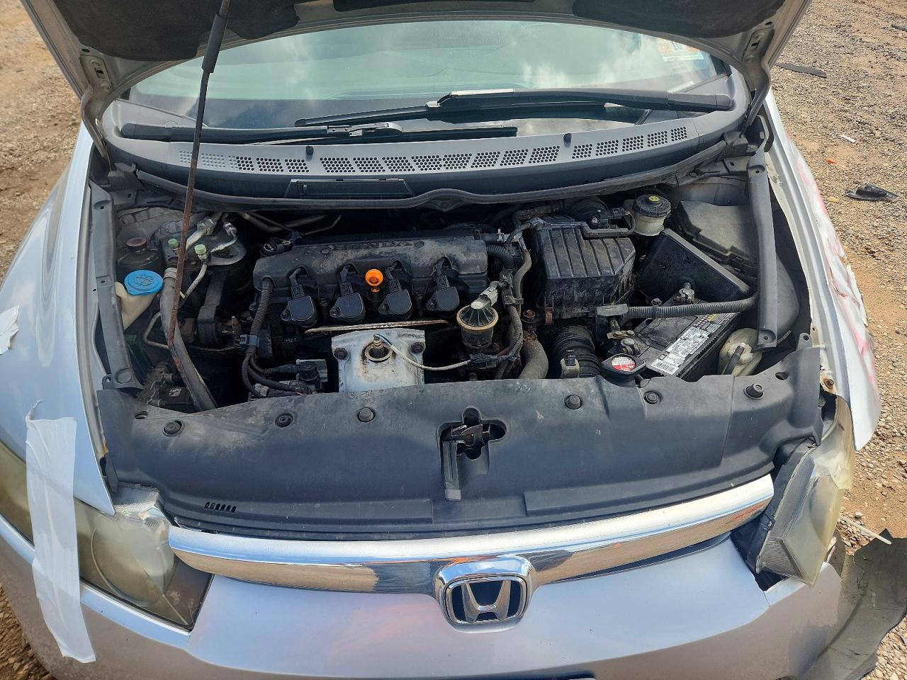 2007 Honda Civic Ex Silver vin: 1HGFA16817L008239