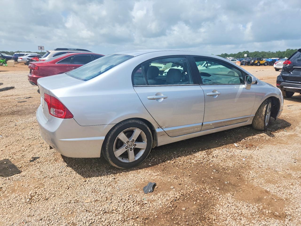 2007 Honda Civic Ex Silver vin: 1HGFA16817L008239