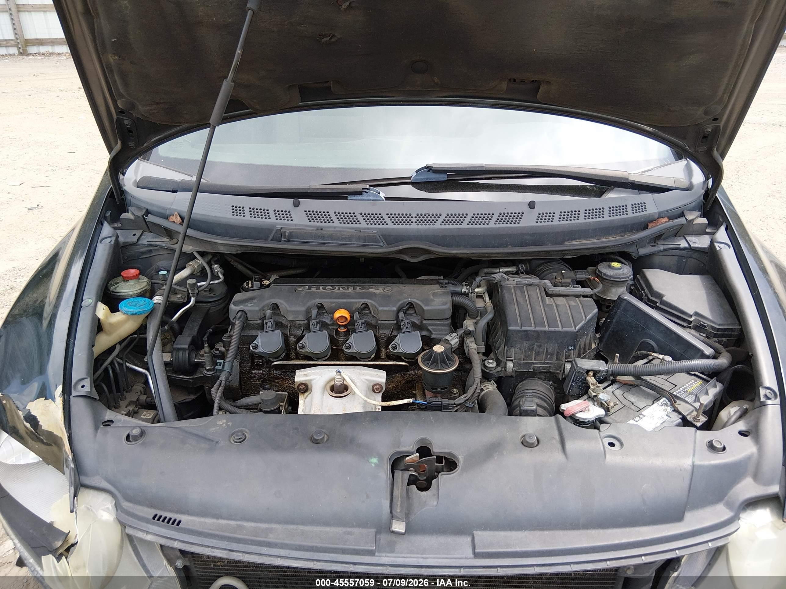 2007 Honda Civic Ex Черный vin: 1HGFA16817L046568