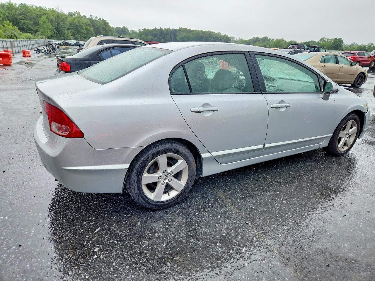 2007 Honda Civic Ex Серебряный vin: 1HGFA16817L074094