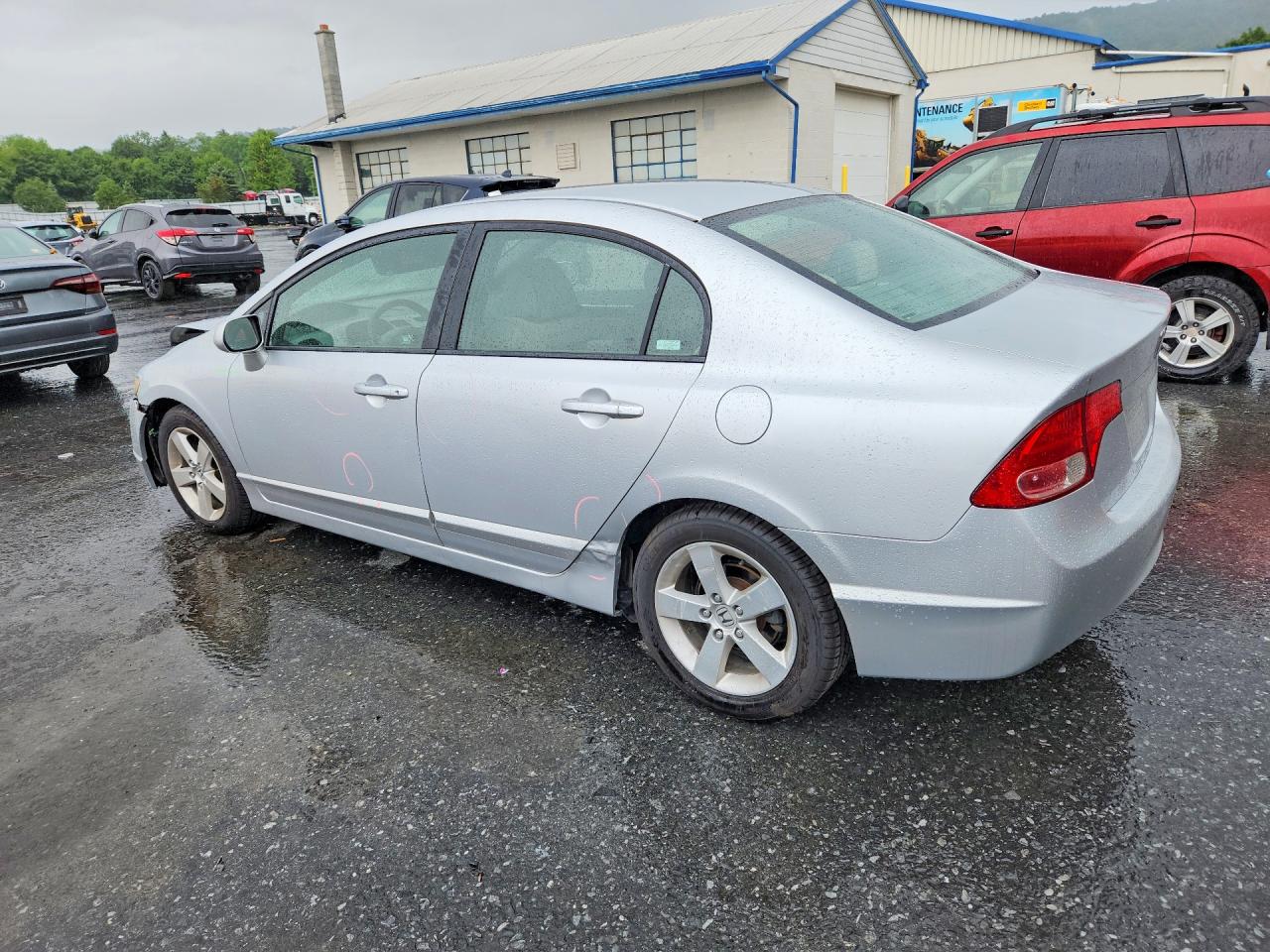 2007 Honda Civic Ex Серебряный vin: 1HGFA16817L074094
