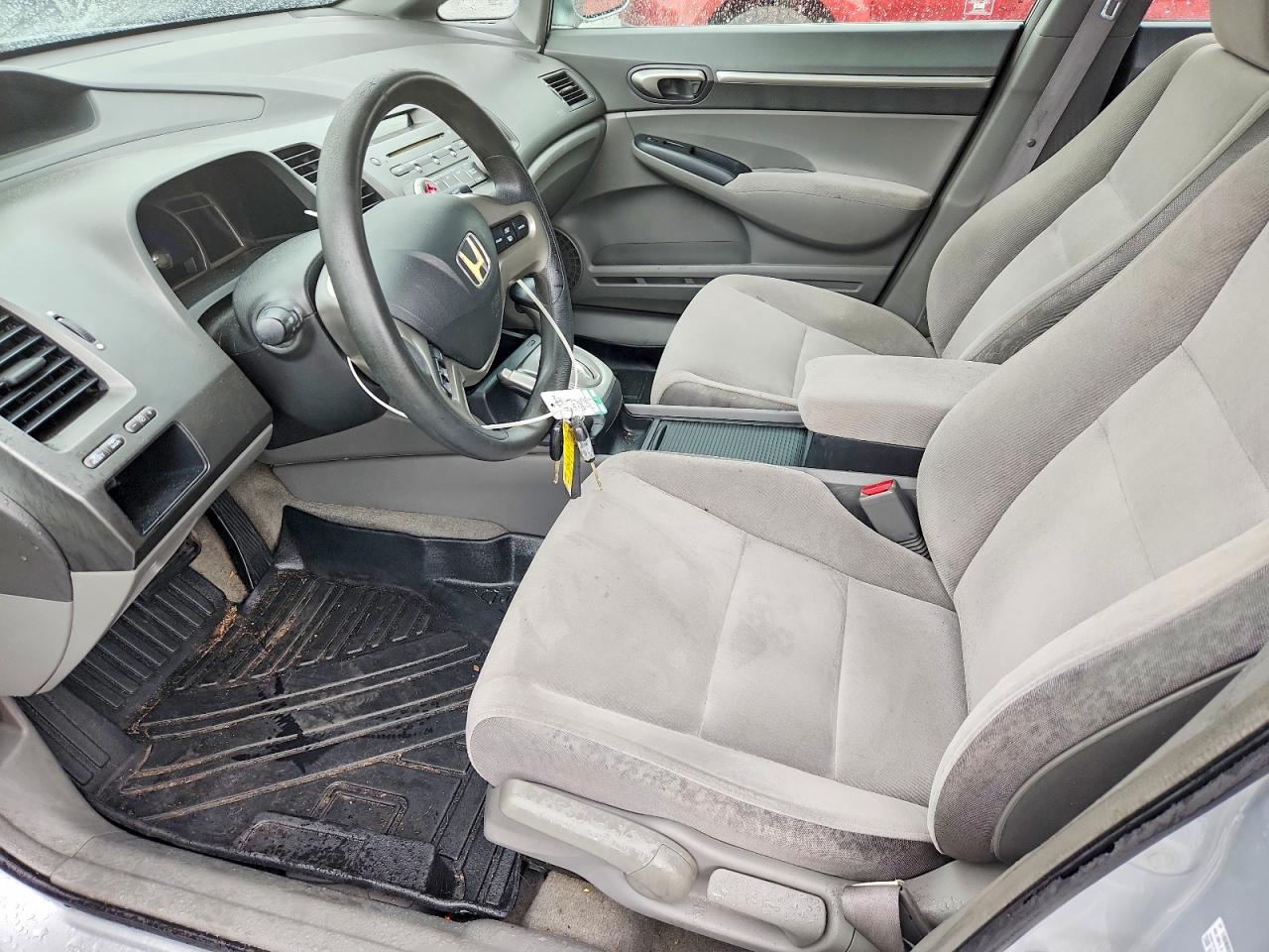 2007 Honda Civic Ex Серебряный vin: 1HGFA16817L074094