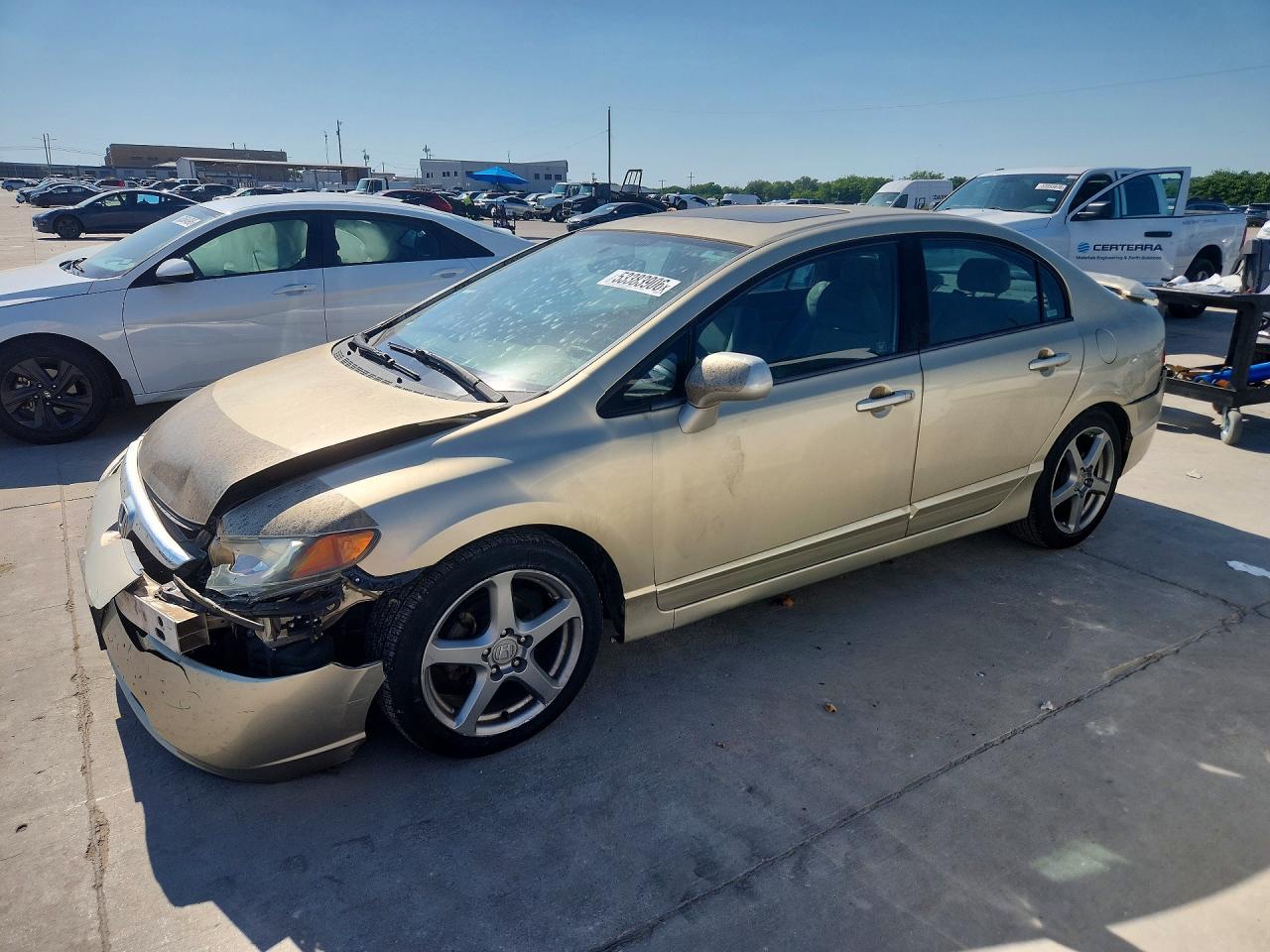 2007 Honda Civic Ex Gold vin: 1HGFA16817L127411