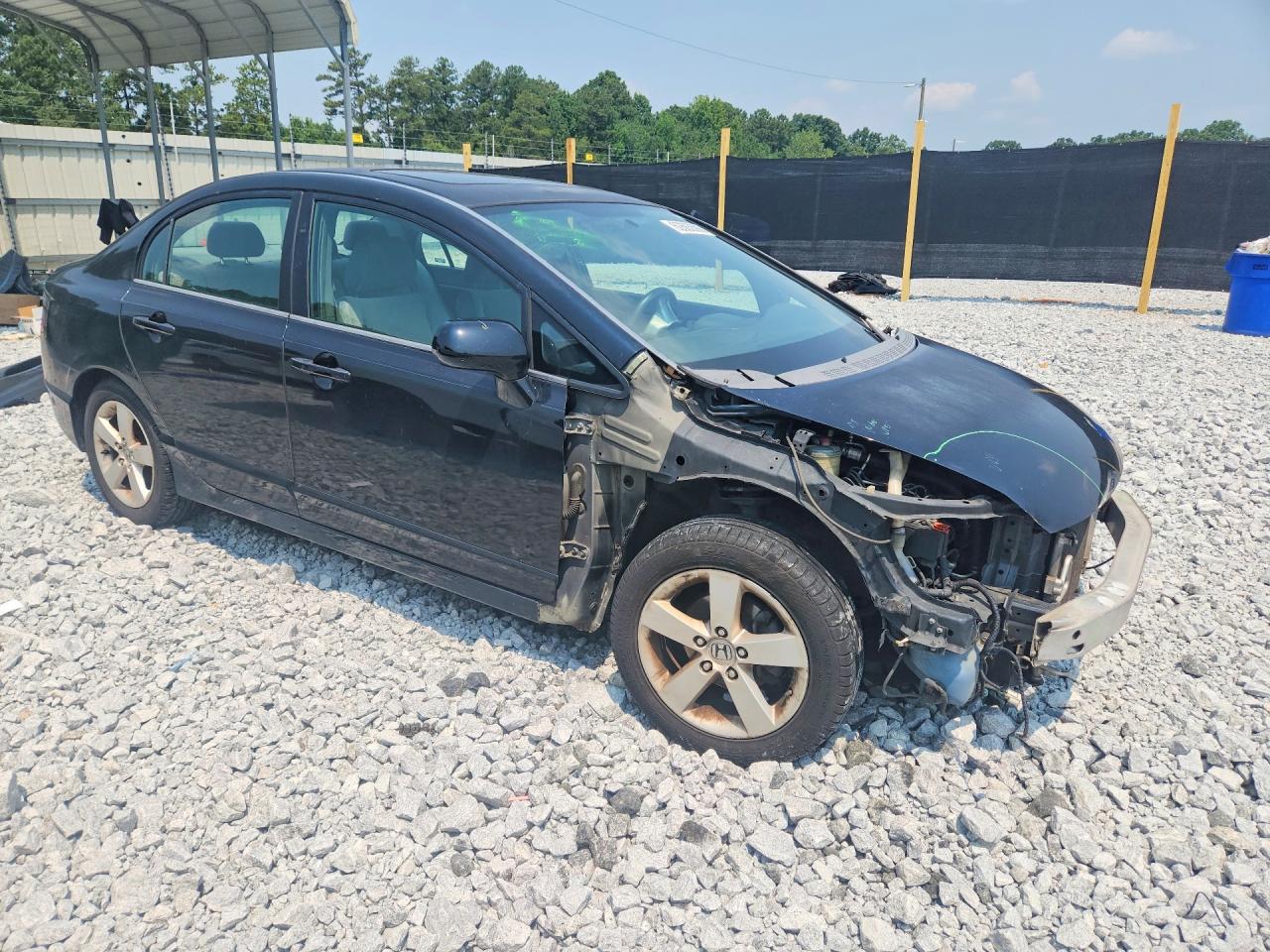 2007 Honda Civic Ex Gray vin: 1HGFA16817L127537