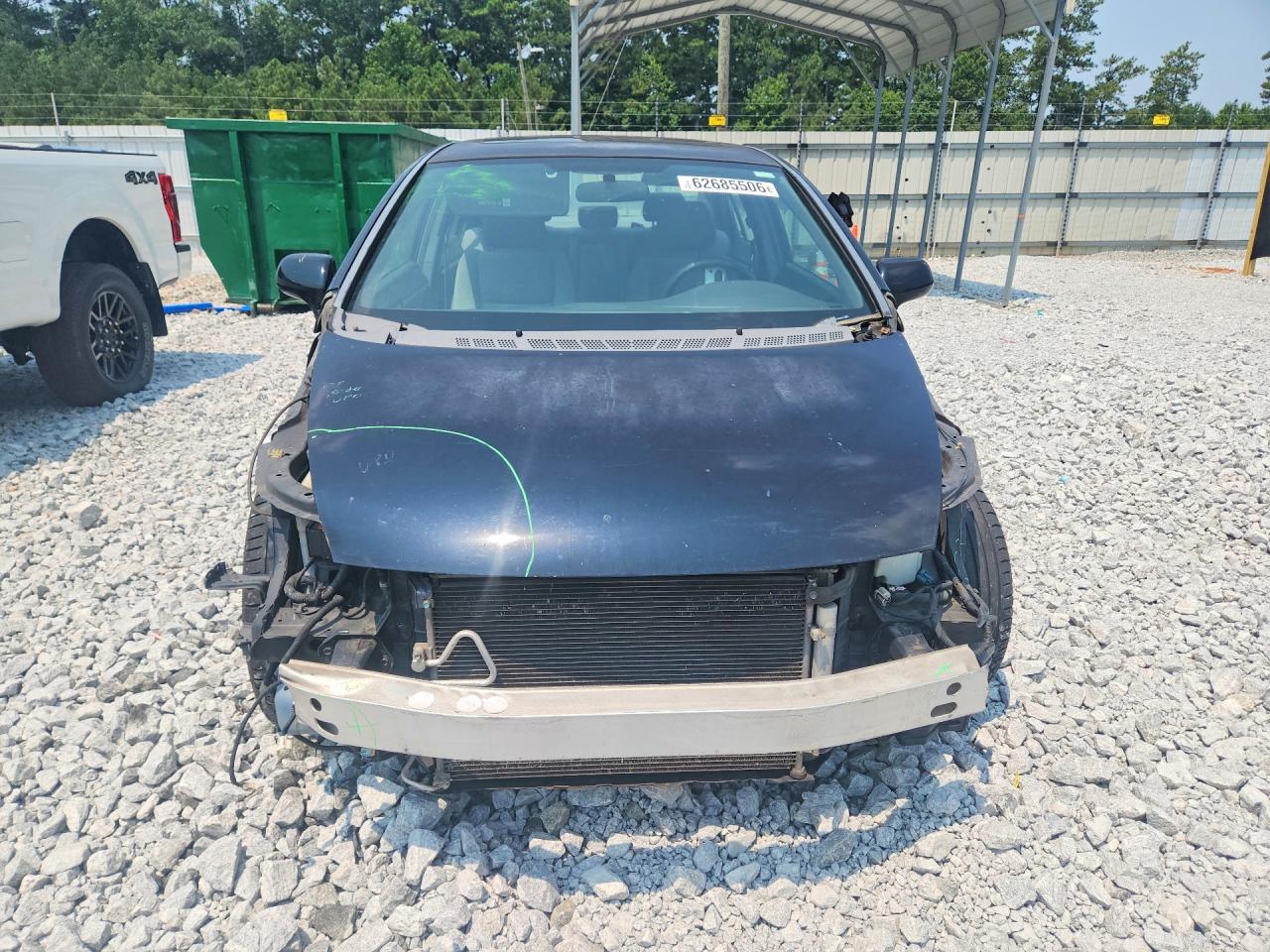 2007 Honda Civic Ex Gray vin: 1HGFA16817L127537