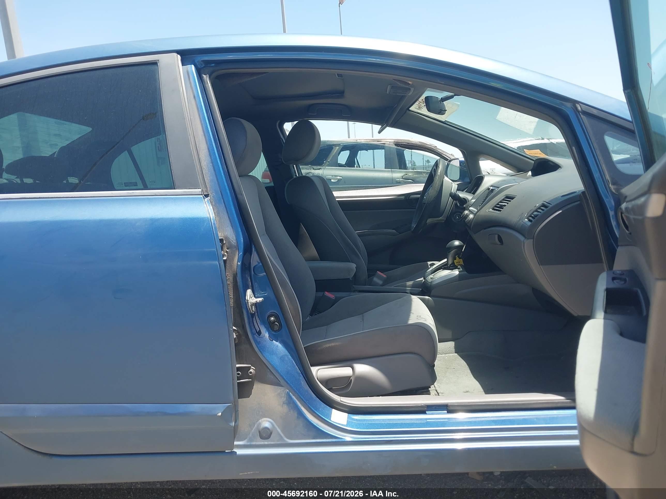 2008 Honda Civic Ex Blue vin: 1HGFA16818L002992