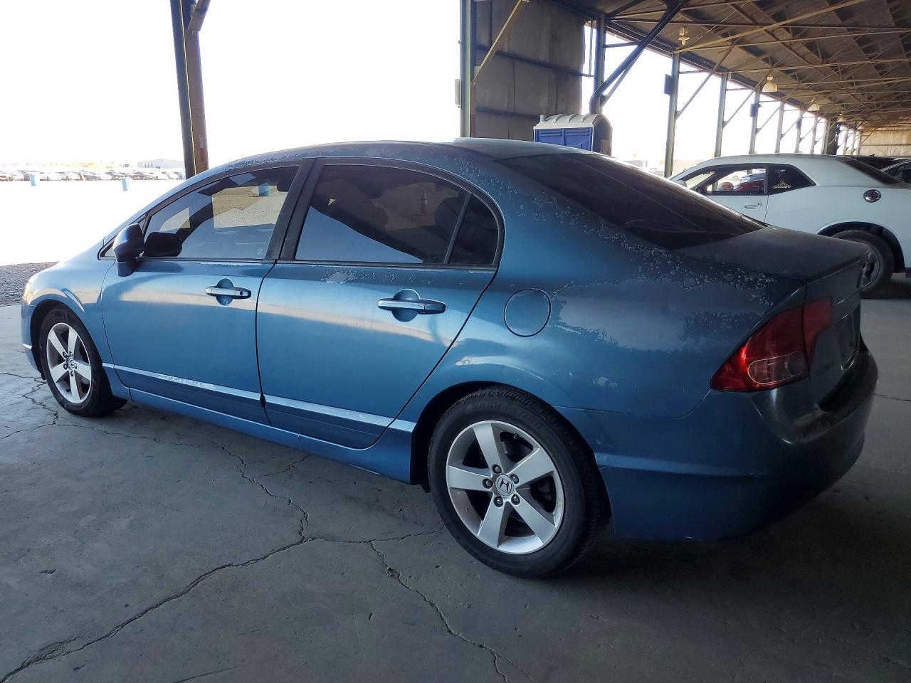 2008 Honda Civic Ex Blue vin: 1HGFA16818L008873