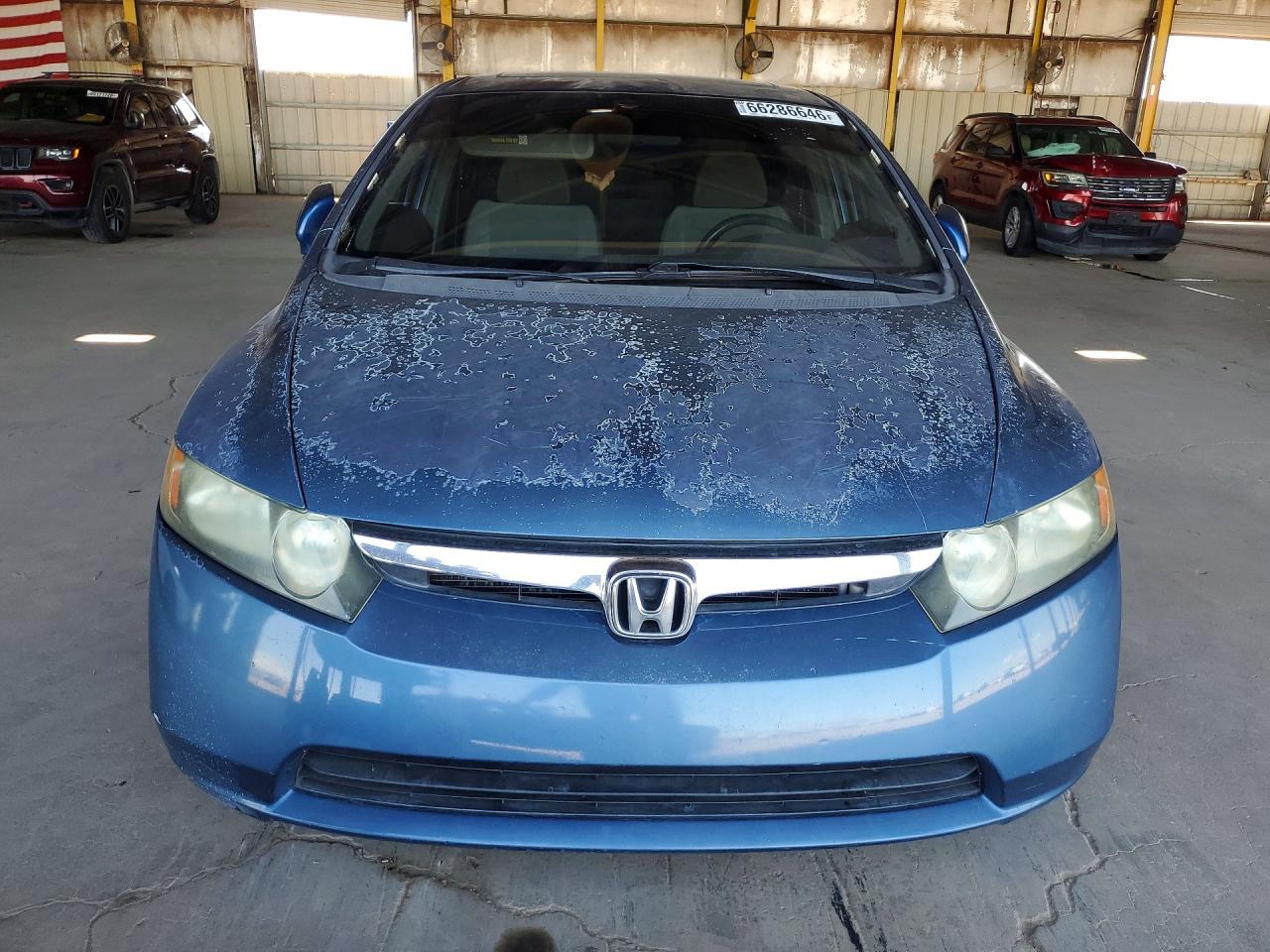 2008 Honda Civic Ex Blue vin: 1HGFA16818L008873