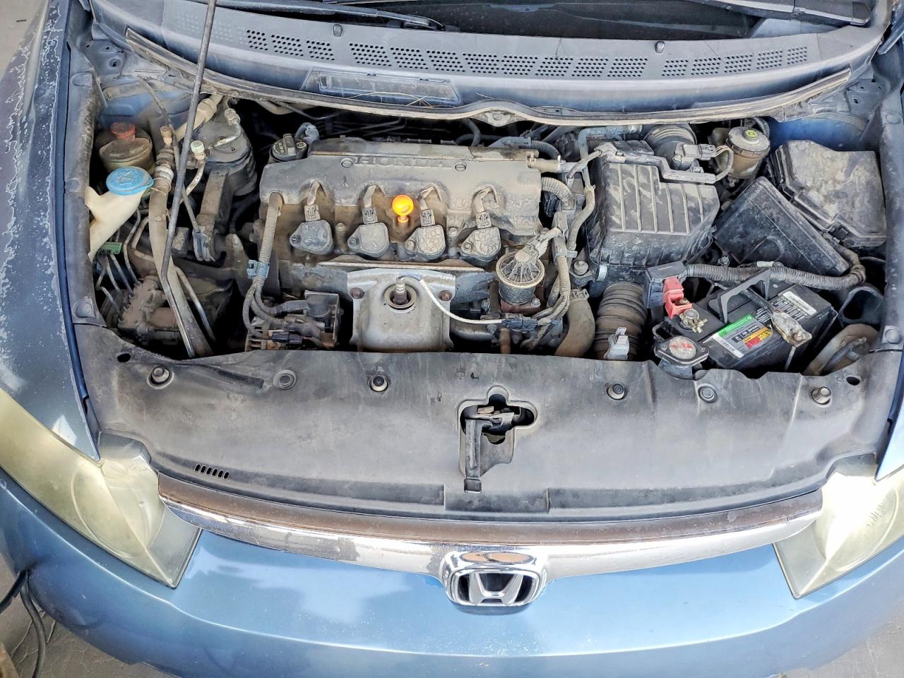 2008 Honda Civic Ex Blue vin: 1HGFA16818L008873