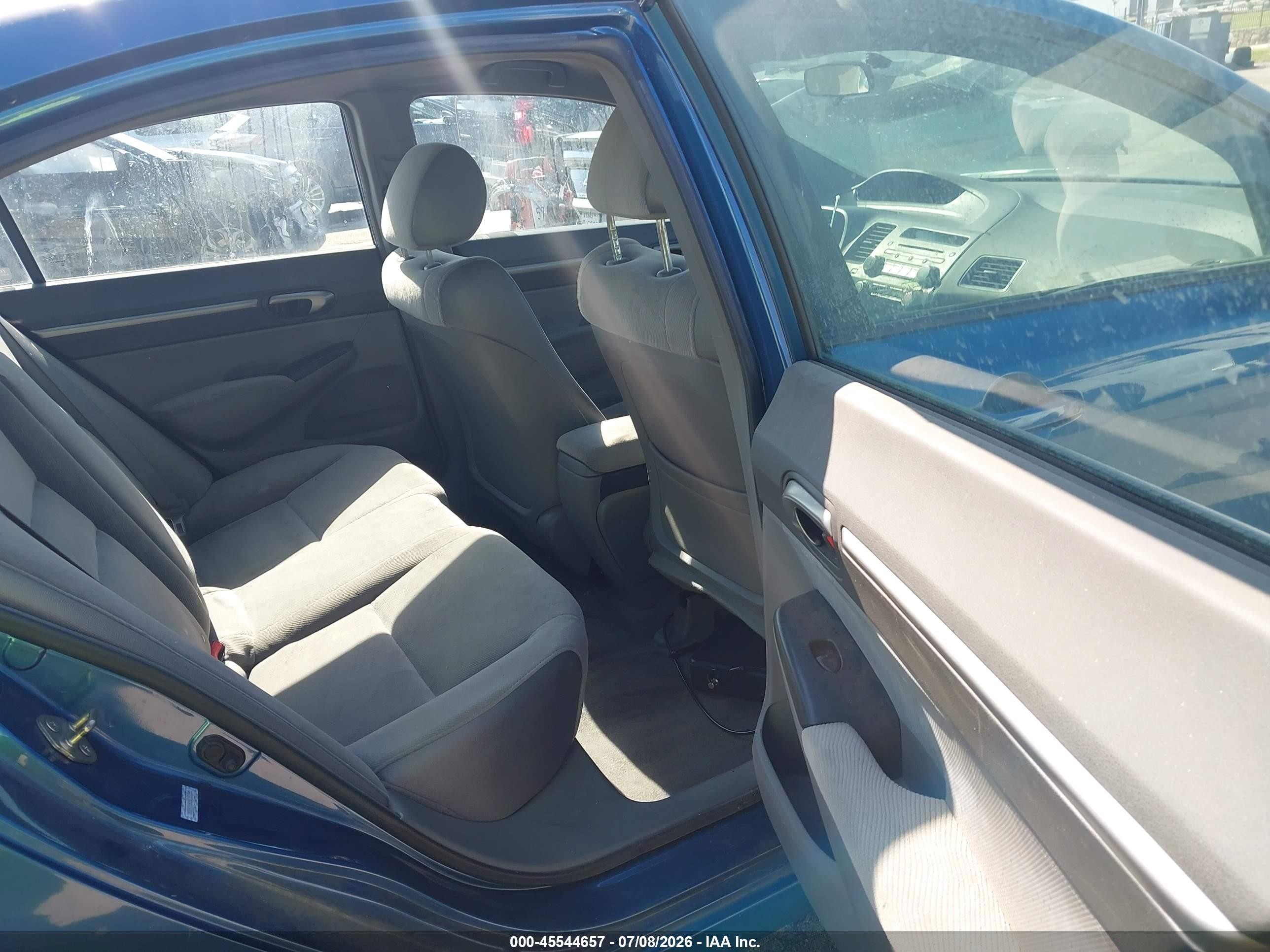 2008 Honda Civic Ex Blue vin: 1HGFA16818L037595