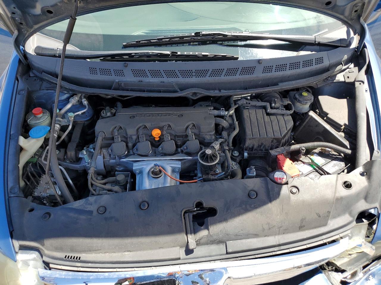 2009 Honda Civic Ex Blue vin: 1HGFA16819L007384