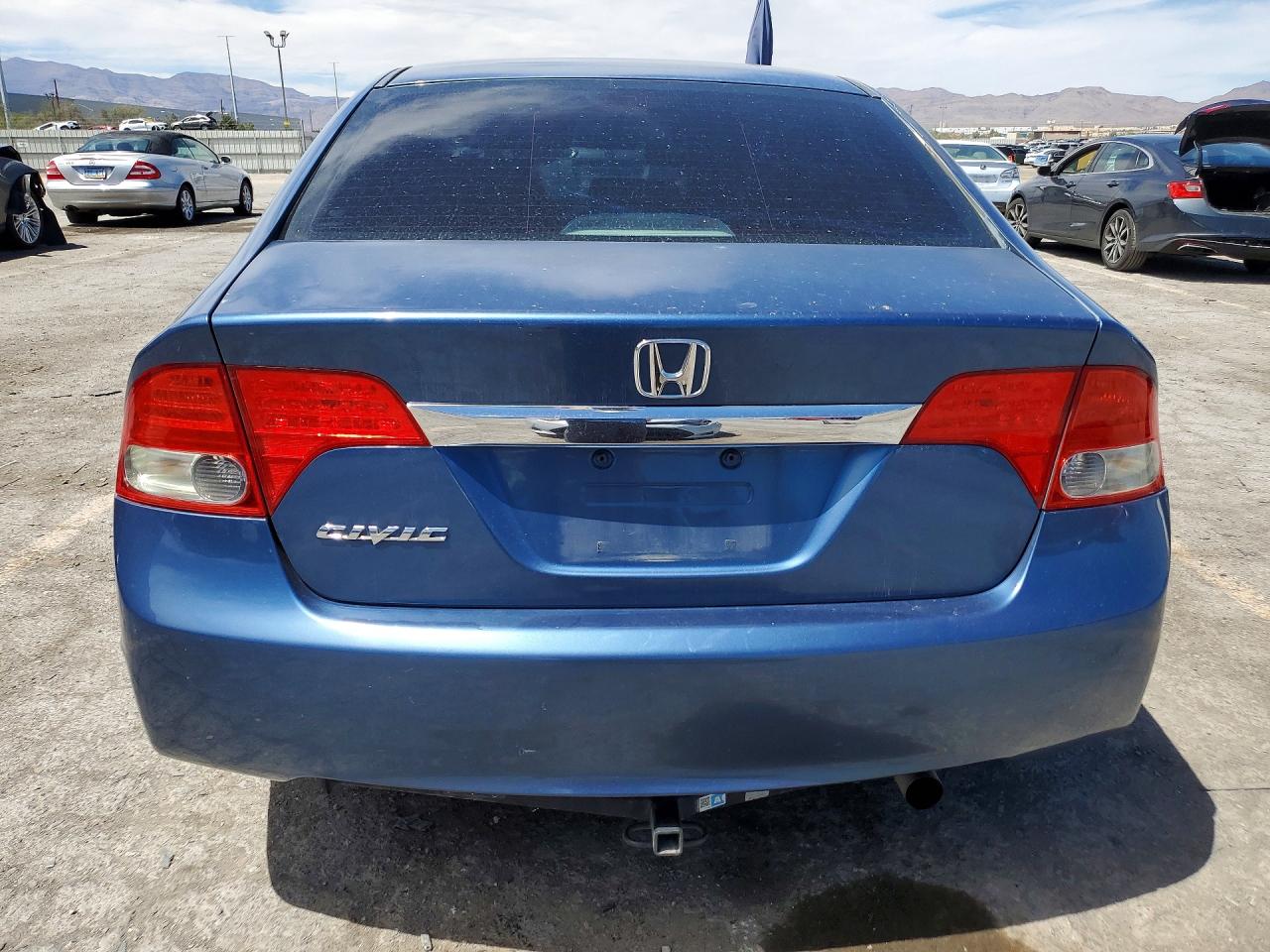 2009 Honda Civic Ex Blue vin: 1HGFA16819L007384