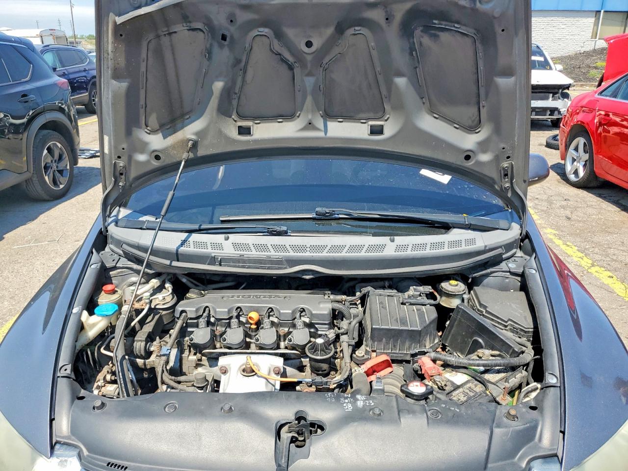 2009 Honda Civic Ex Gray vin: 1HGFA16819L017512