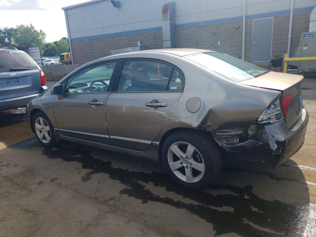2006 Honda Civic Ex Gray vin: 1HGFA16826L024495