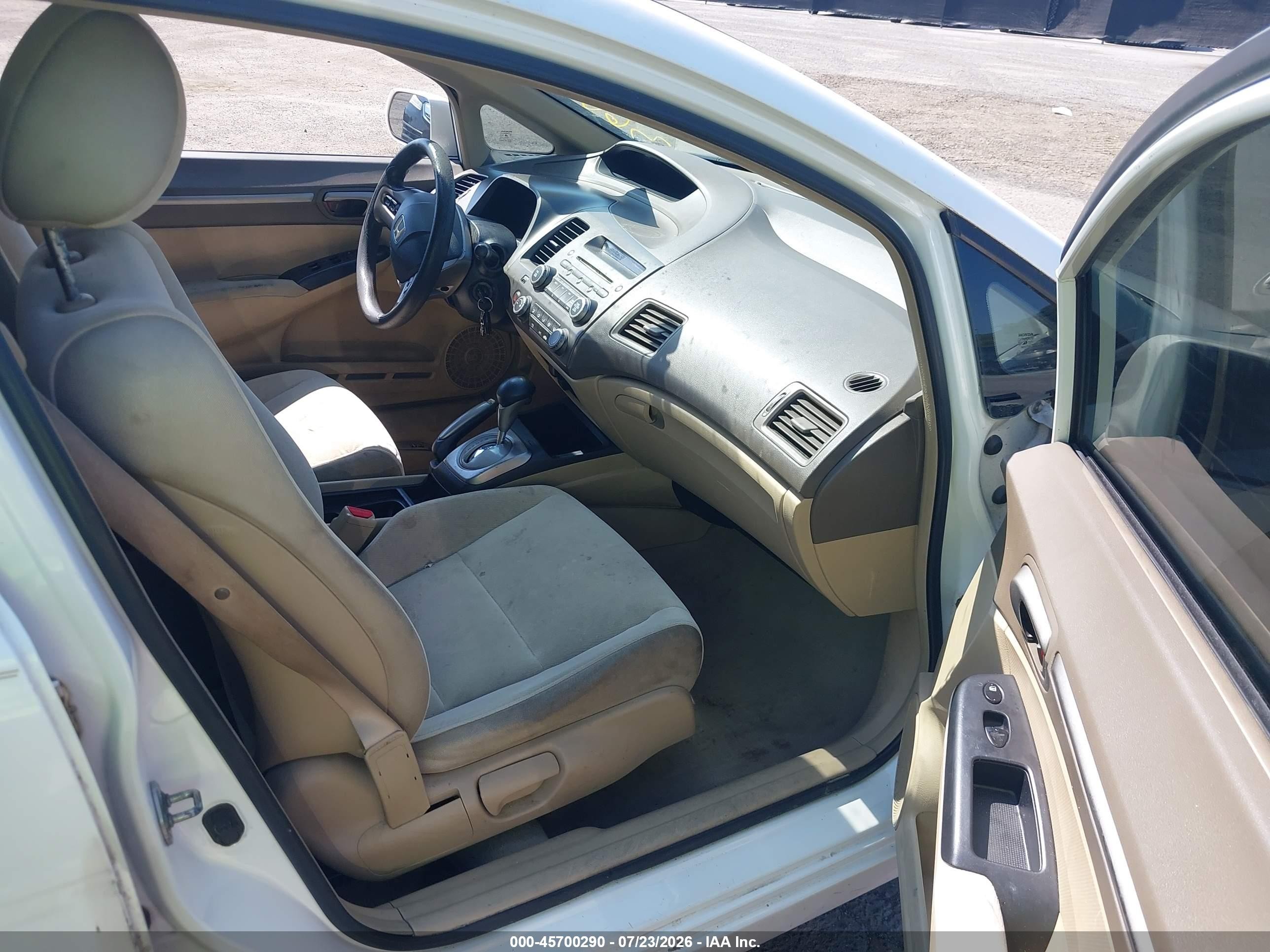 2006 Honda Civic Ex White vin: 1HGFA16826L034430