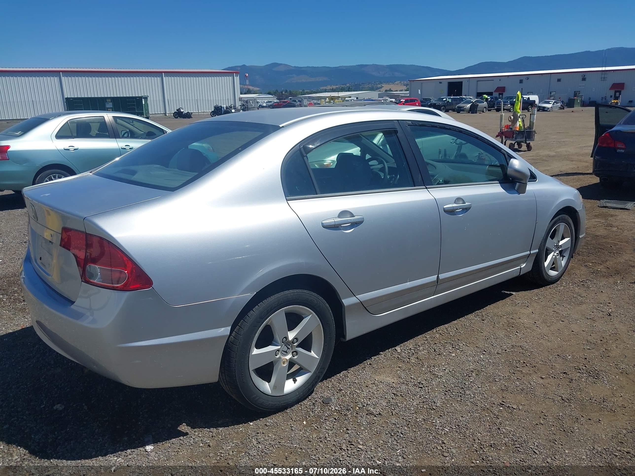 2006 Honda Civic Ex Silver vin: 1HGFA16826L036744