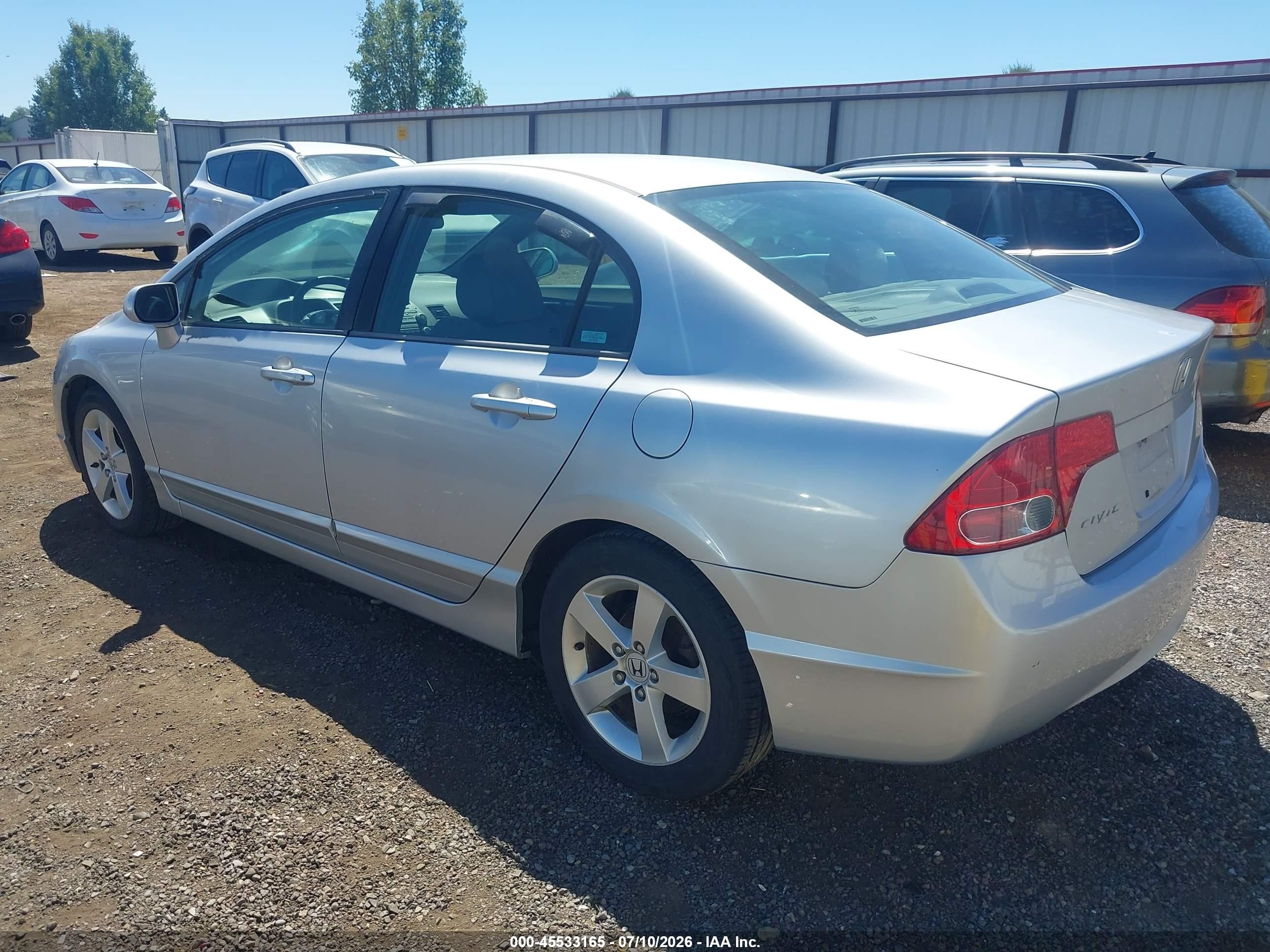 2006 Honda Civic Ex Silver vin: 1HGFA16826L036744