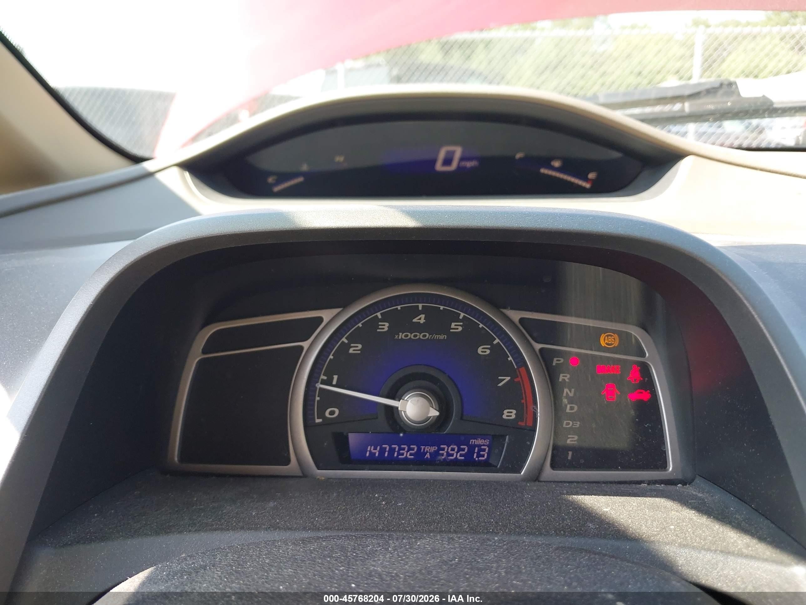 2006 Honda Civic Ex Красный vin: 1HGFA16826L074202