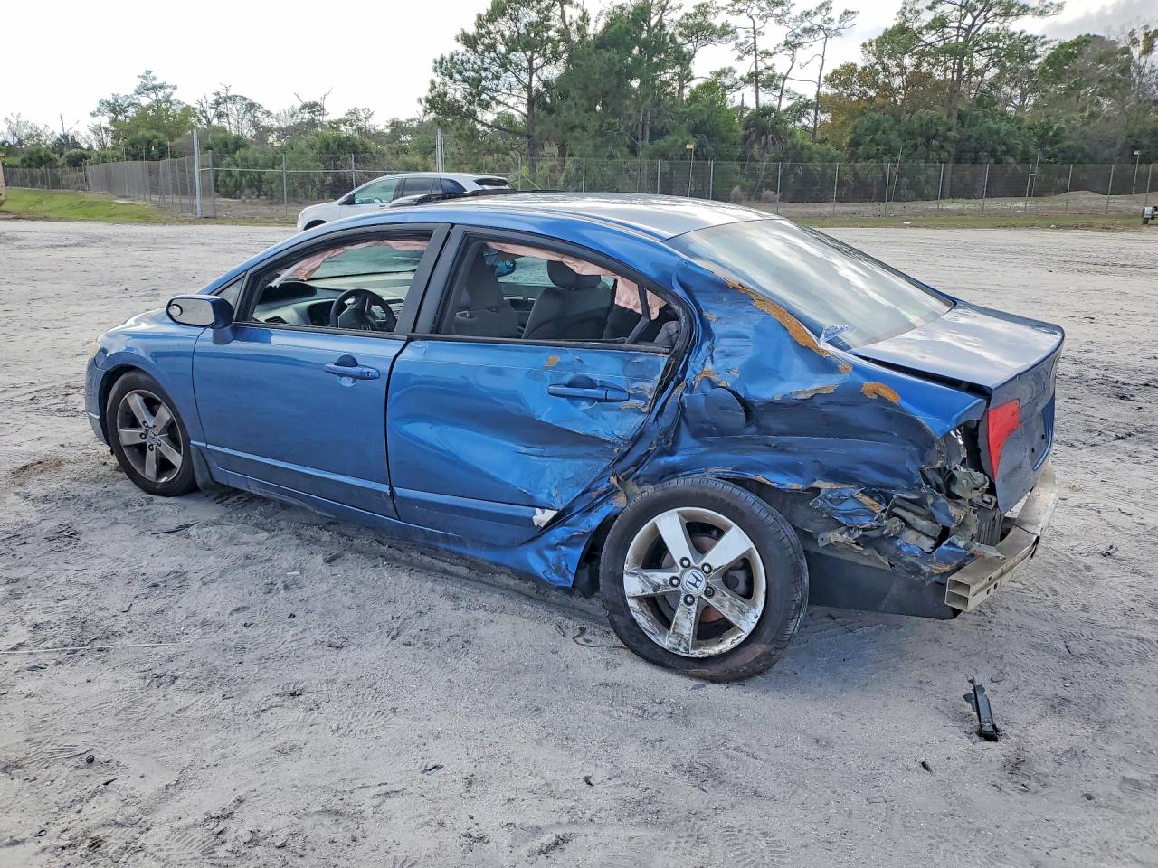 2006 Honda Civic Ex Blue vin: 1HGFA16826L077231