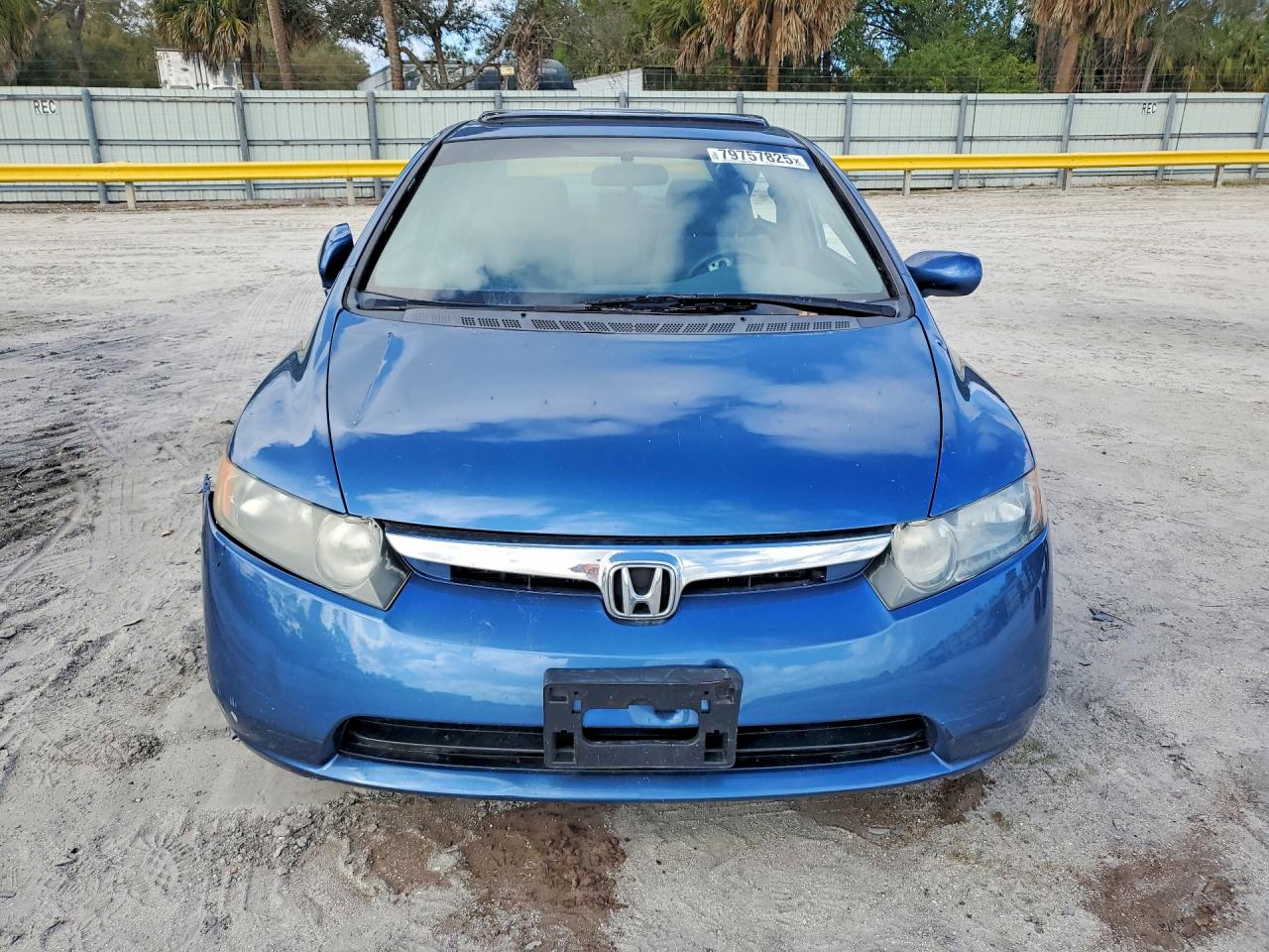 2006 Honda Civic Ex Blue vin: 1HGFA16826L077231