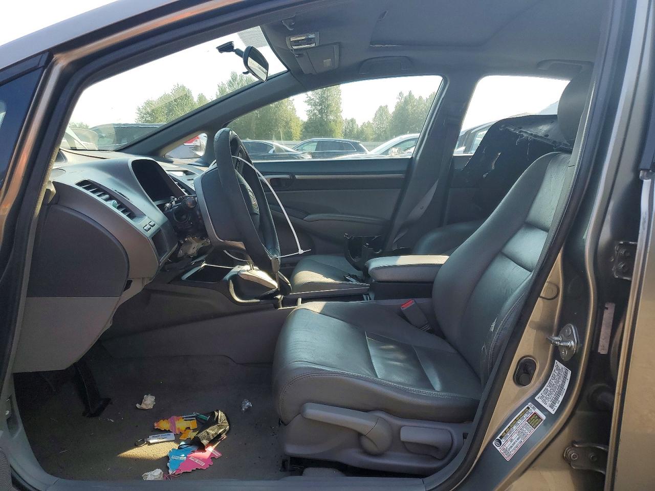 2006 Honda Civic Ex Silver vin: 1HGFA16826L090853