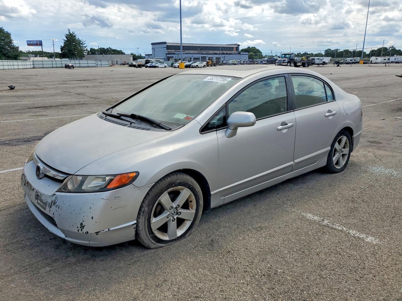 2006 Honda Civic Ex Silver vin: 1HGFA16826L122040
