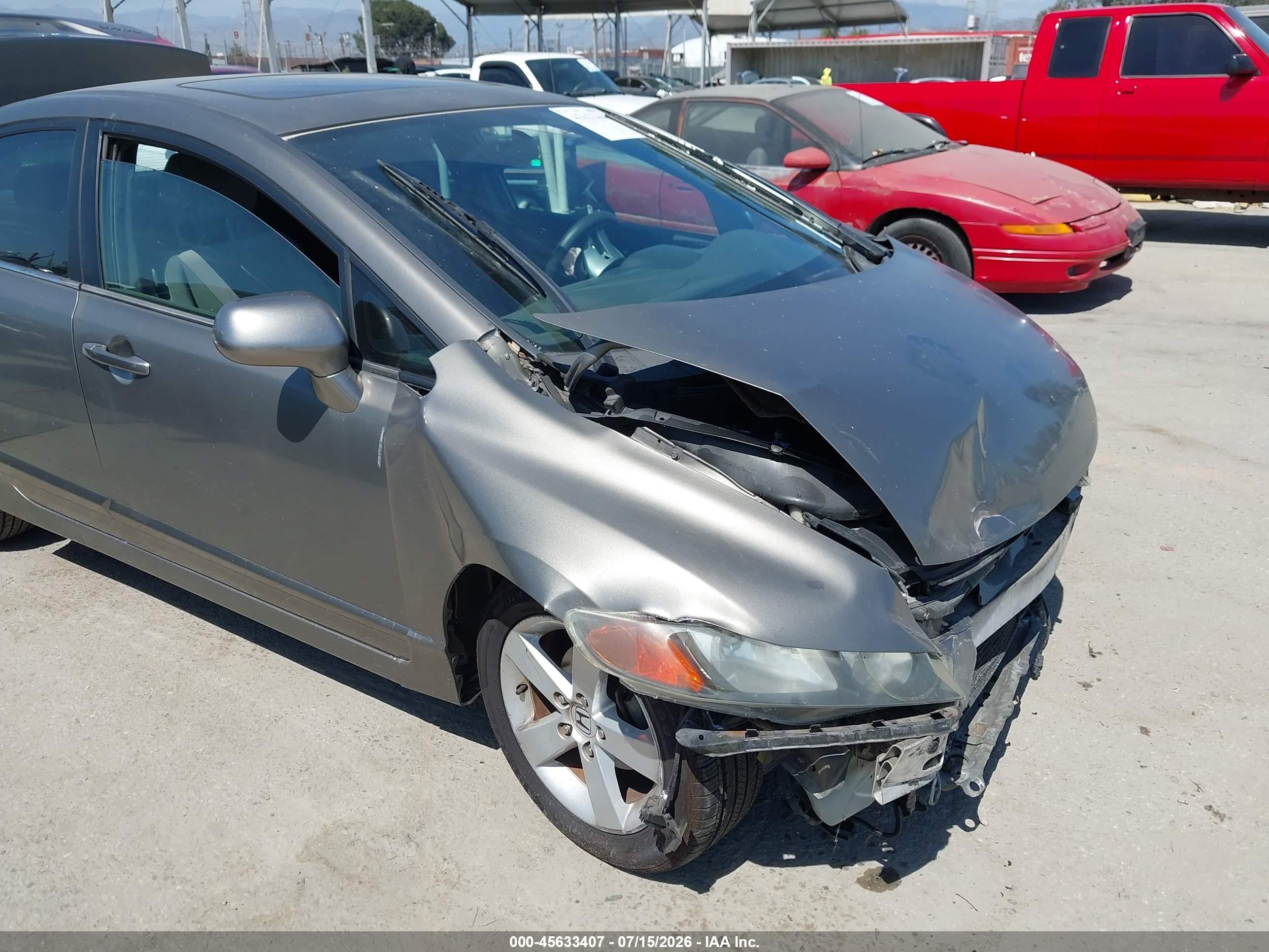 2007 Honda Civic Ex Brown vin: 1HGFA16827L015359