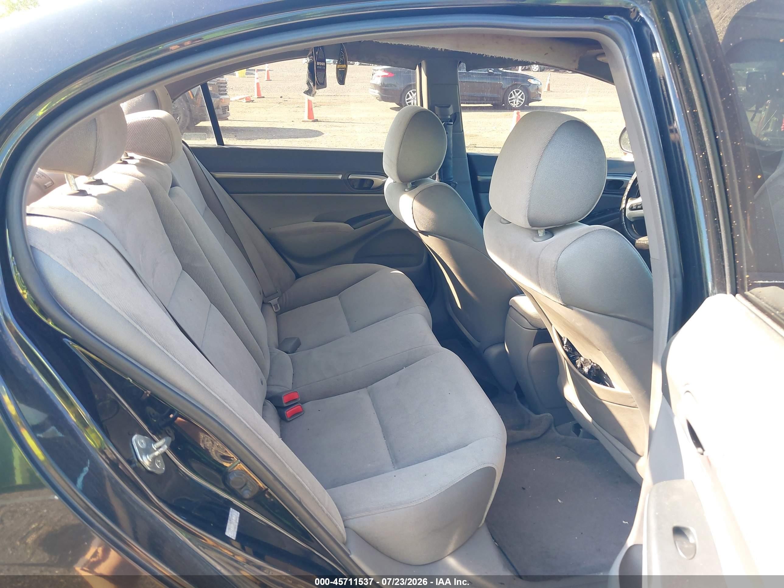 2007 Honda Civic Ex Черный vin: 1HGFA16827L033411