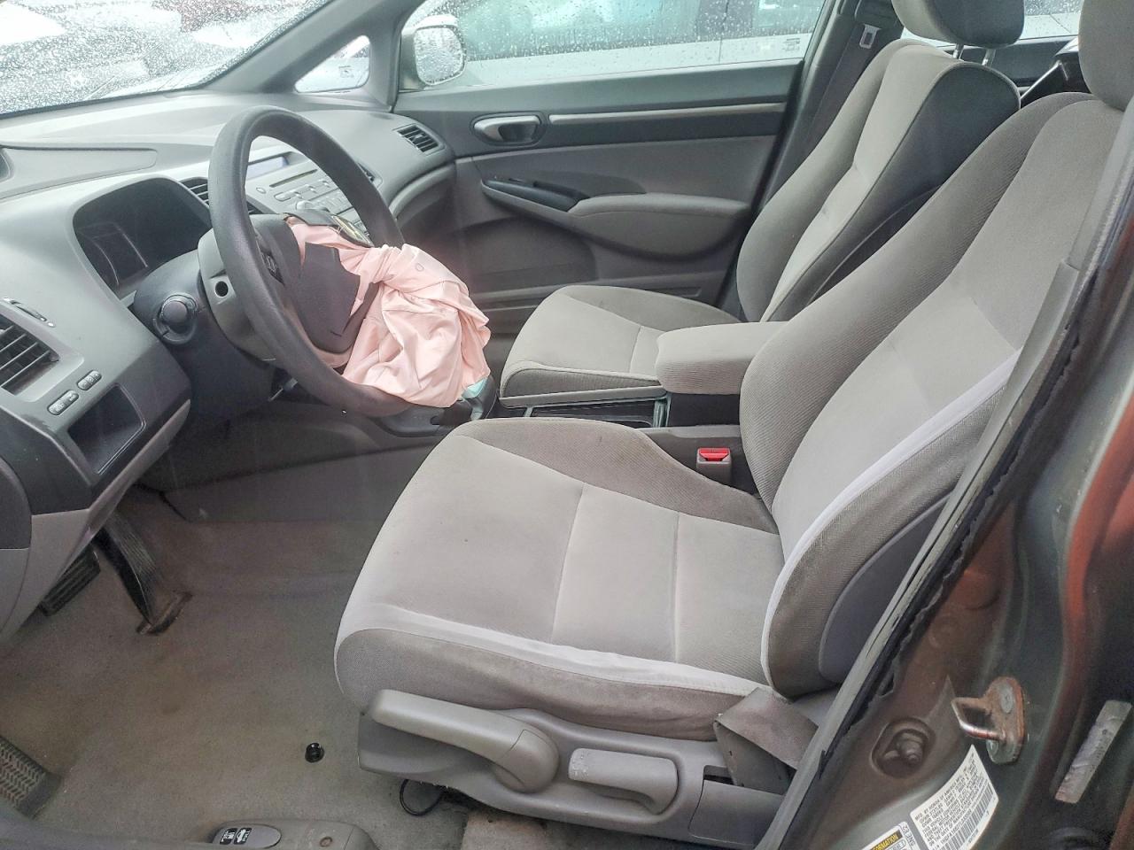 2007 Honda Civic Ex Gray vin: 1HGFA16827L033599