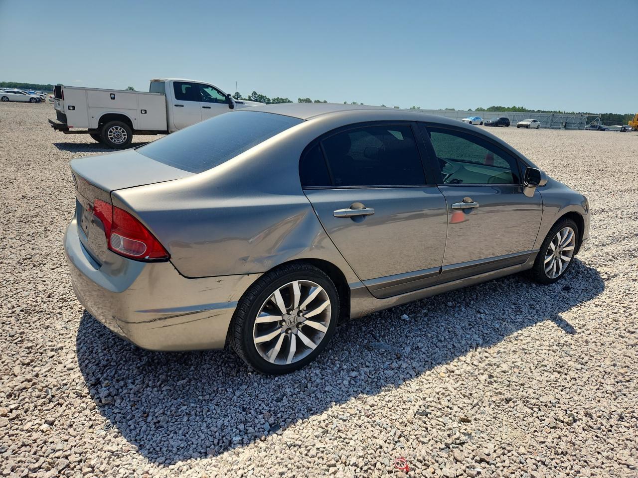 2007 Honda Civic Ex Gray vin: 1HGFA16827L034624