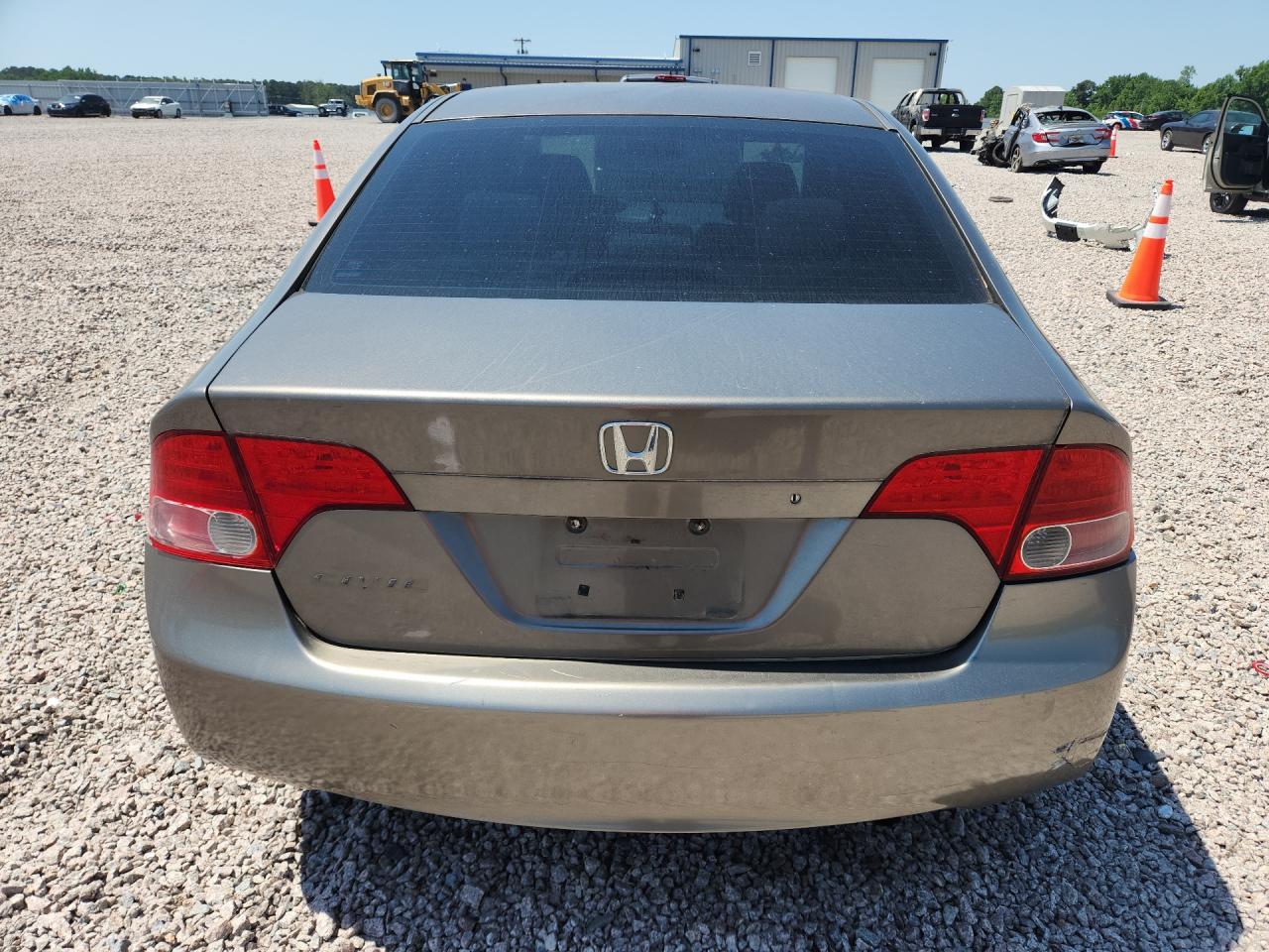 2007 Honda Civic Ex Gray vin: 1HGFA16827L034624