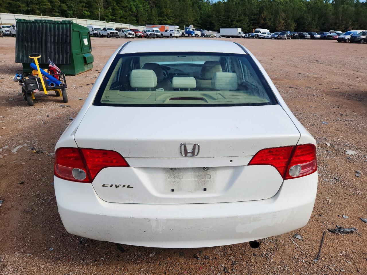 2007 Honda Civic Ex White vin: 1HGFA16827L065310