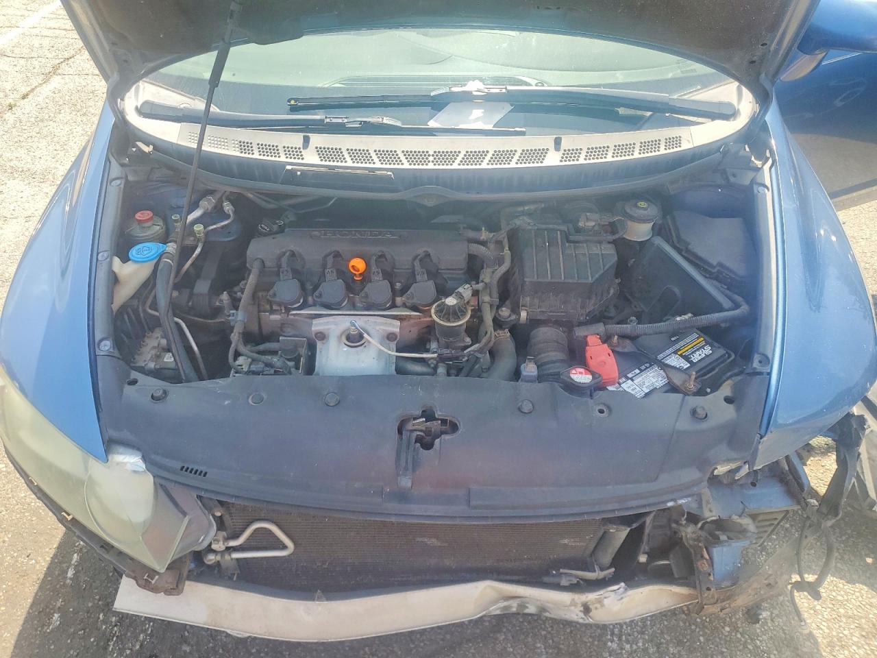 2007 Honda Civic Ex Blue vin: 1HGFA16827L089655