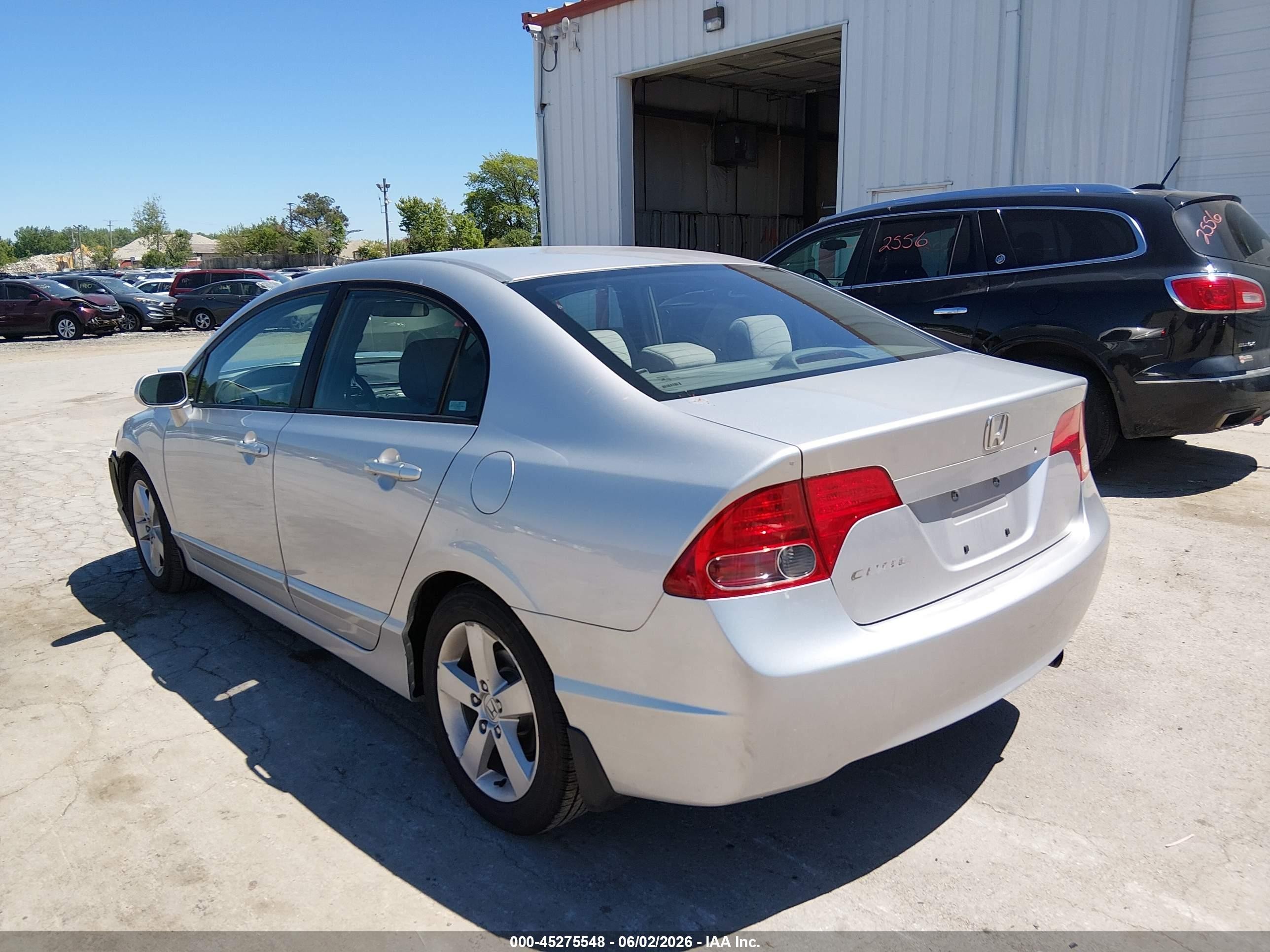 2007 Honda Civic Ex Серебряный vin: 1HGFA16827L108642