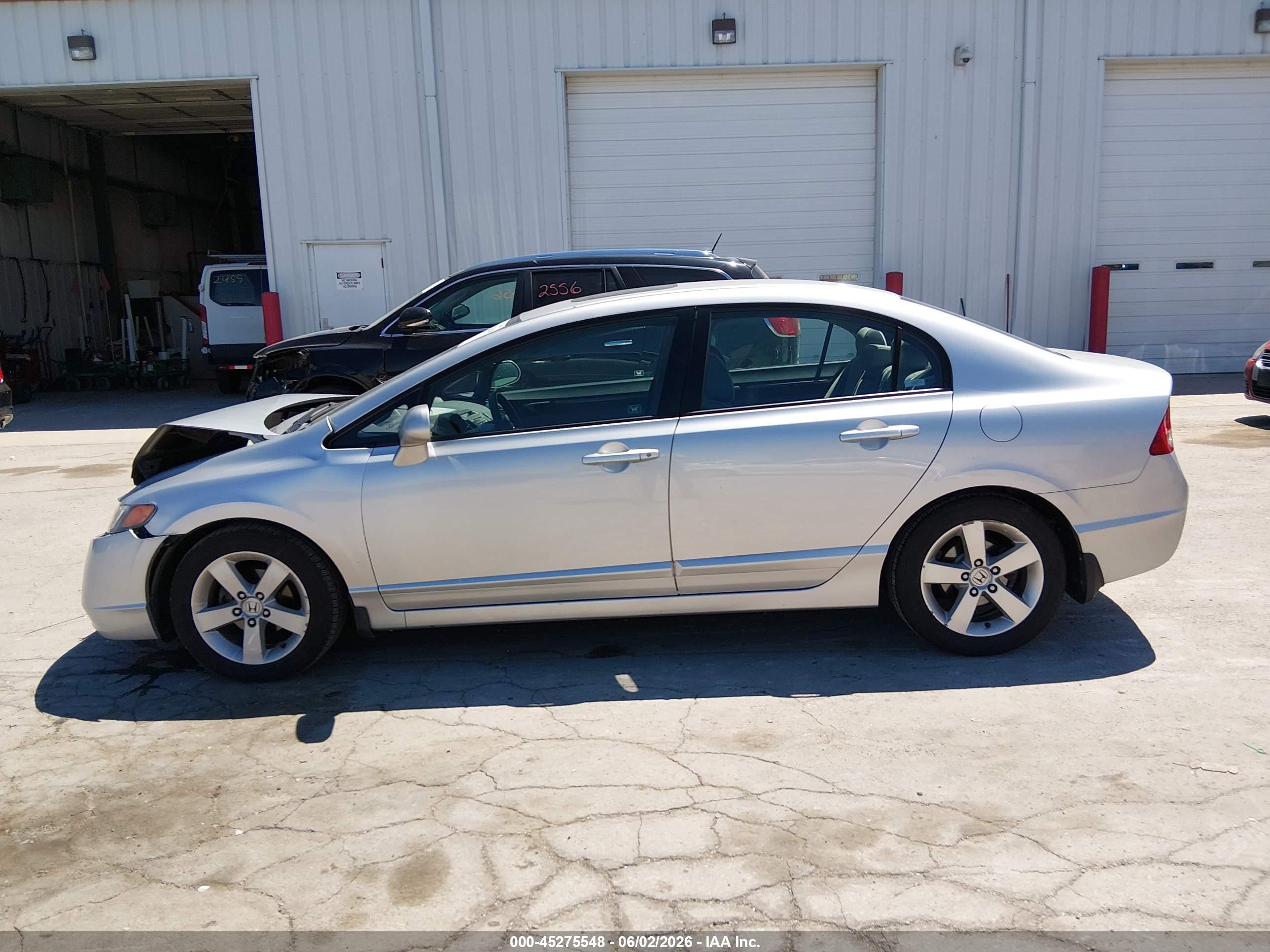 2007 Honda Civic Ex Серебряный vin: 1HGFA16827L108642