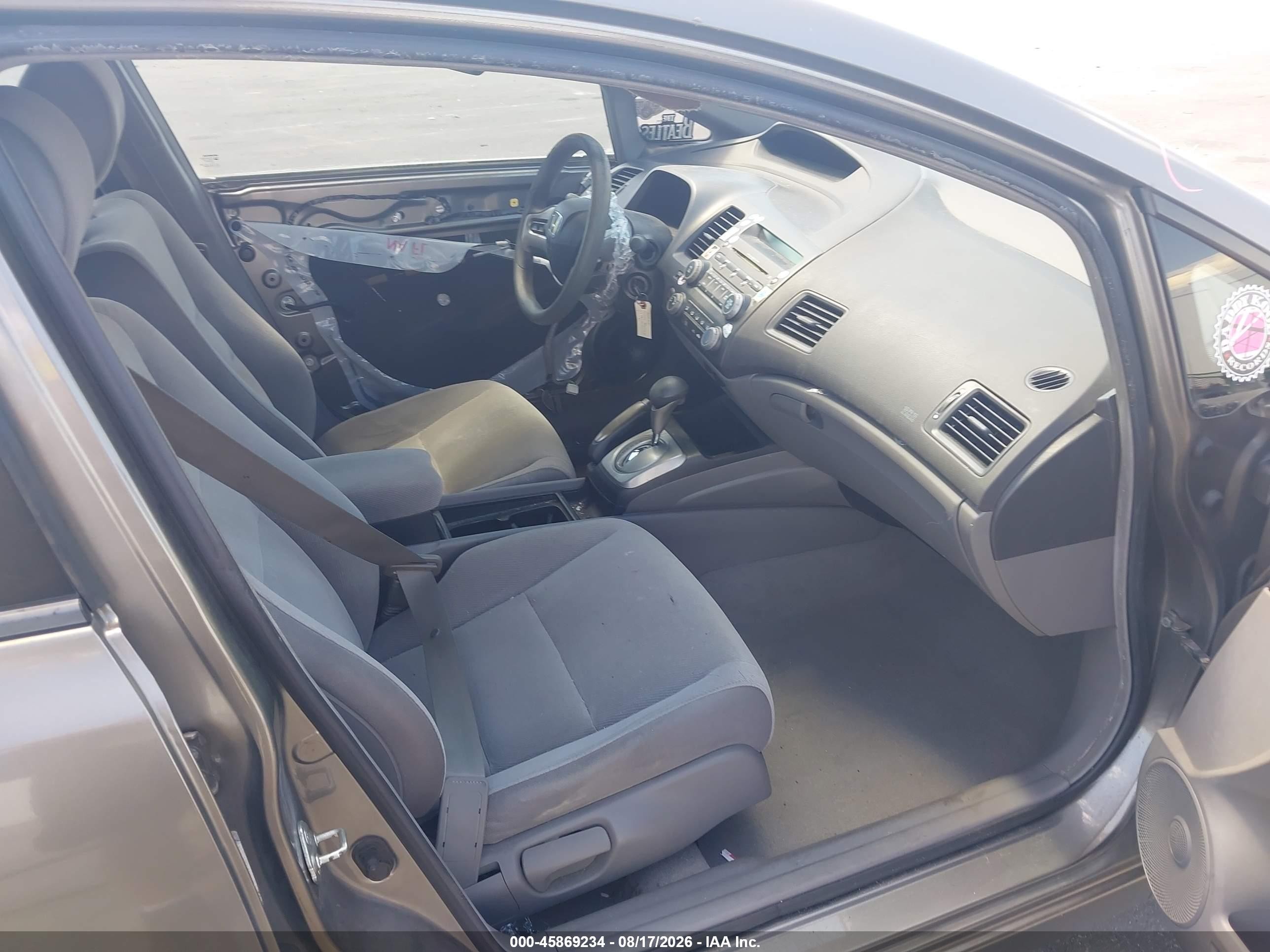 2007 Honda Civic Ex Gray vin: 1HGFA16827L134447