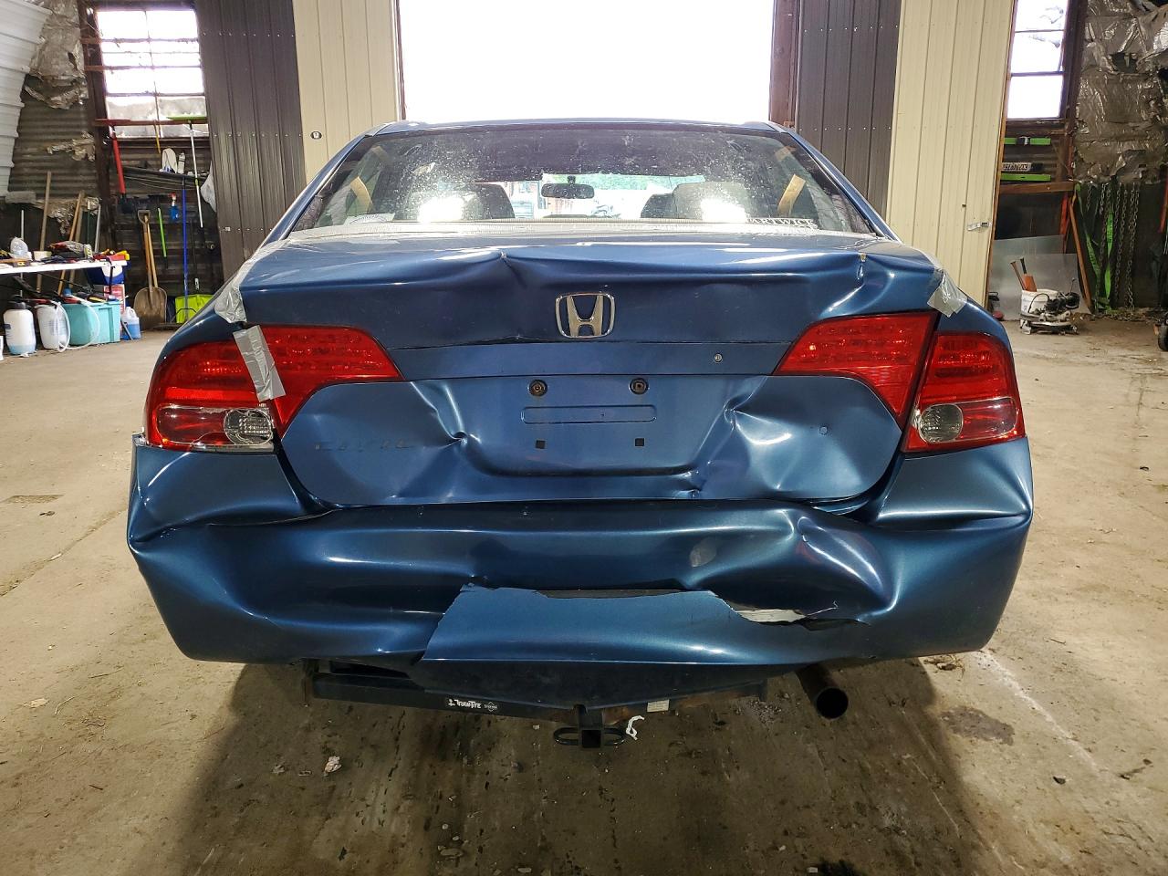 2007 Honda Civic Ex Blue vin: 1HGFA16827L143004