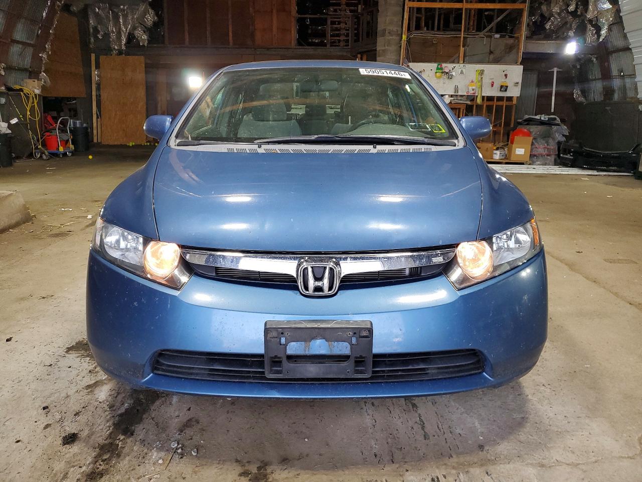2007 Honda Civic Ex Blue vin: 1HGFA16827L143004
