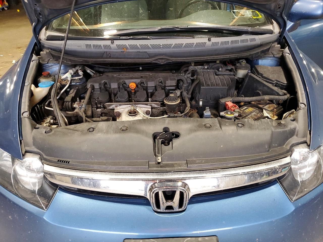 2007 Honda Civic Ex Blue vin: 1HGFA16827L143004