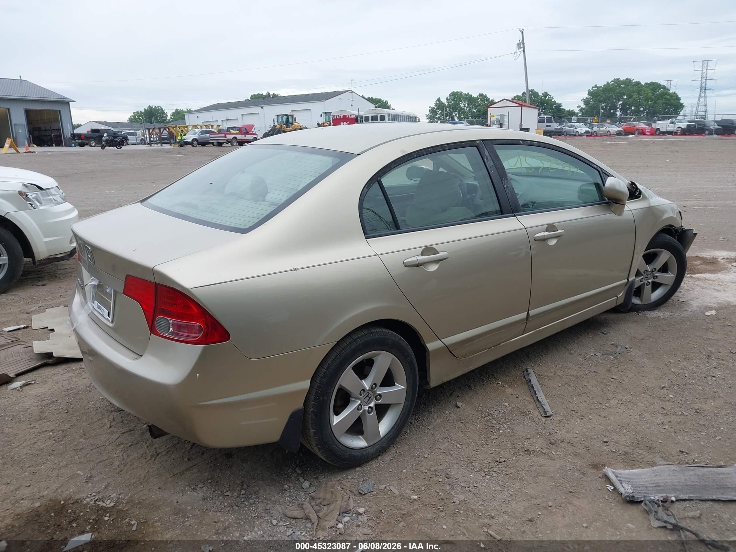 2008 Honda Civic Ex Gold vin: 1HGFA16828L043129