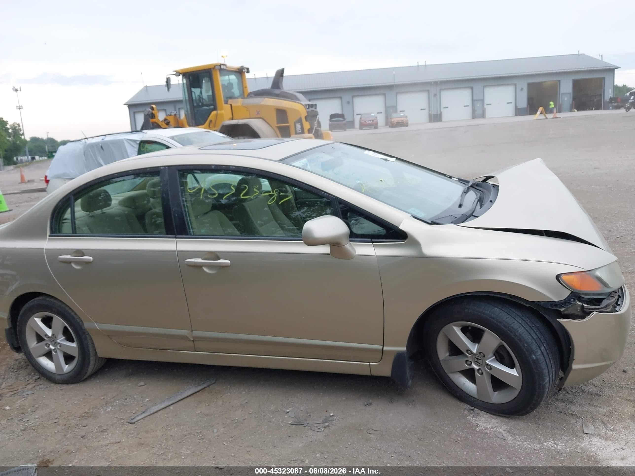 2008 Honda Civic Ex Gold vin: 1HGFA16828L043129